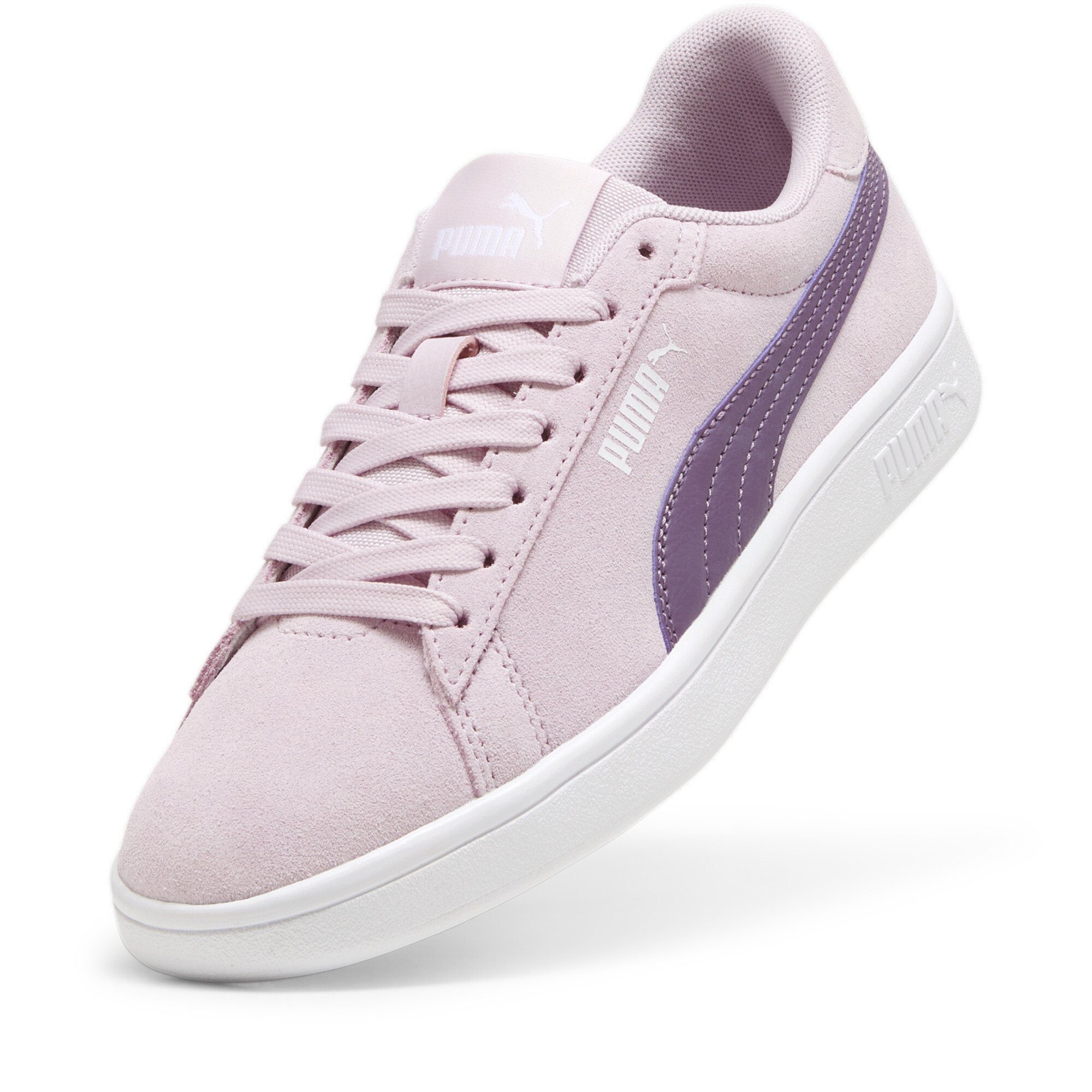PUMA Smash 3.0 Suede Sneakers Grape Berry Sneaker Mist Crushed Purple White Jugendliche