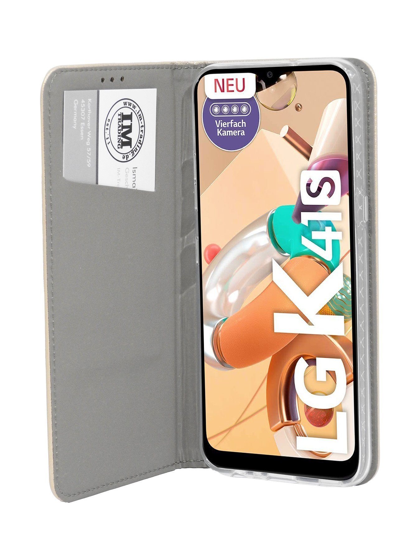 cofi1453 Handyhülle Hülle Tasche für LG K41S
