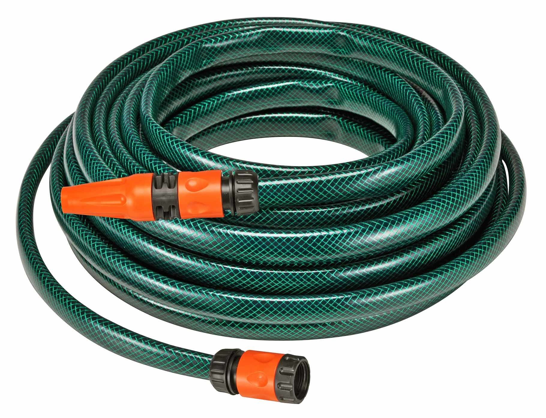 Haushalt International Gartenschlauch Gartenschlauch Economic 20m, 3/4'' mit Anschlussgarnitur, (1 St)