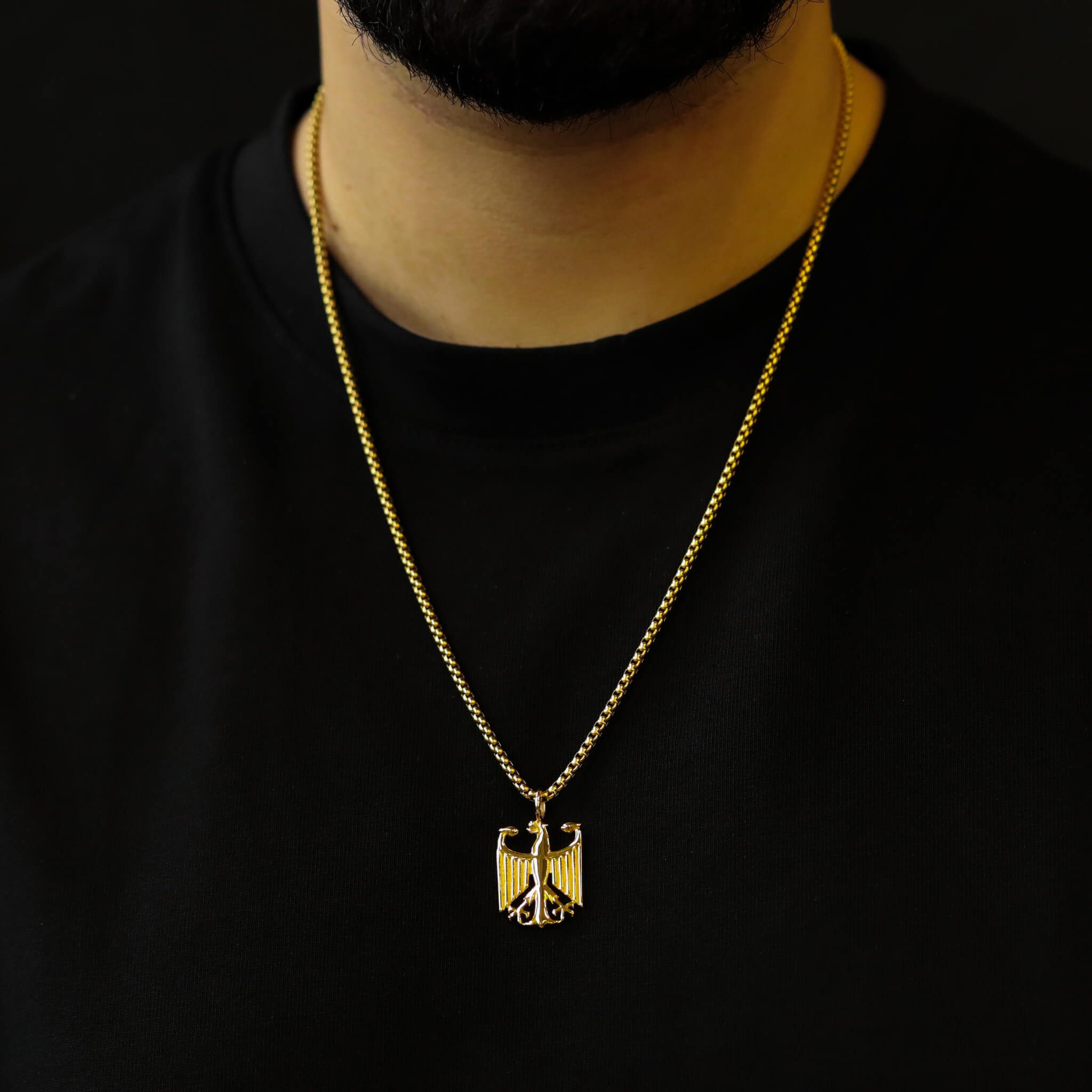d'origine Kette mit Anhänger Deutschland Adler günstig online kaufen