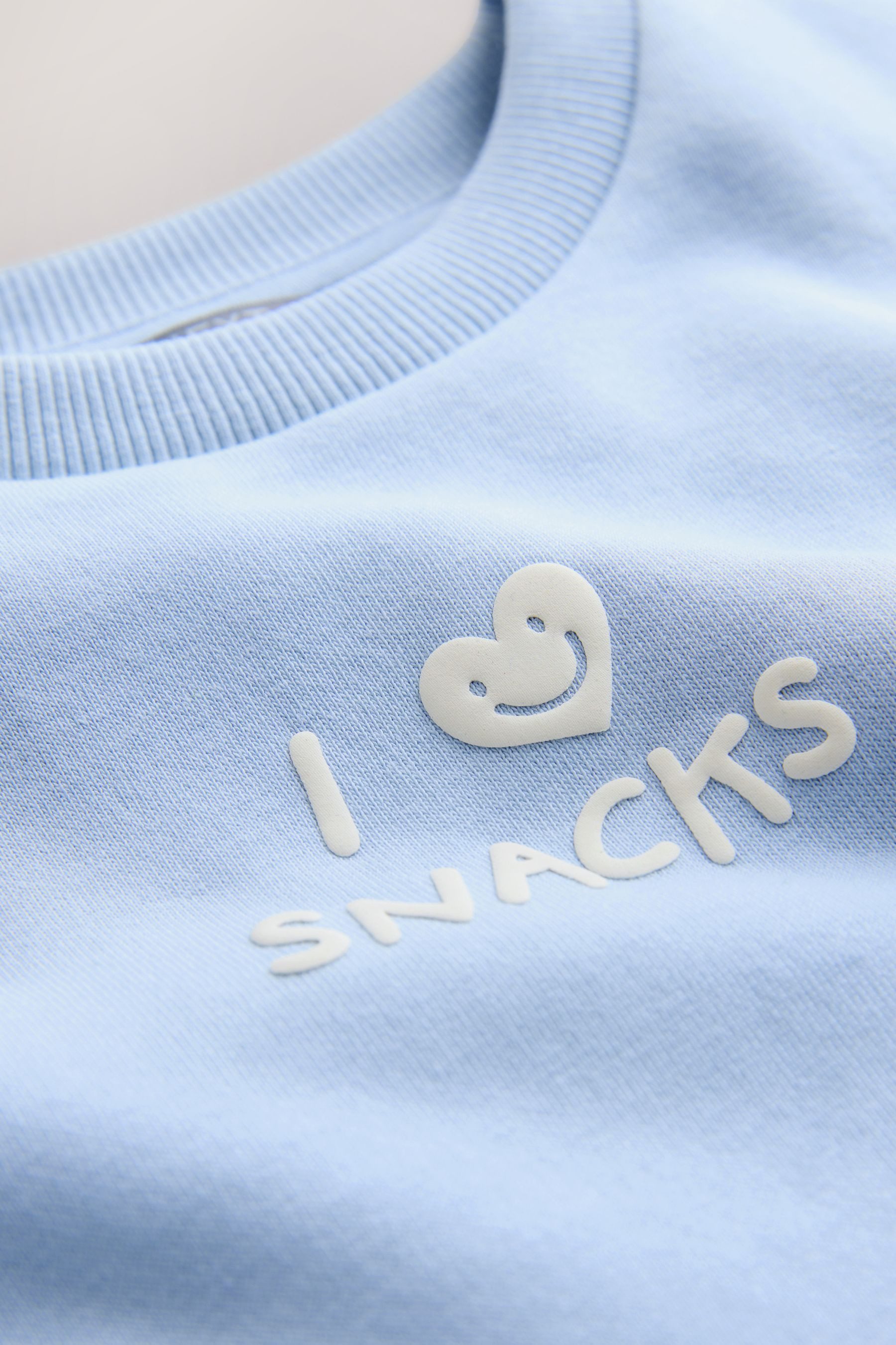 Next Sweater Sweatshirt mit Aufdruck (1-tlg)