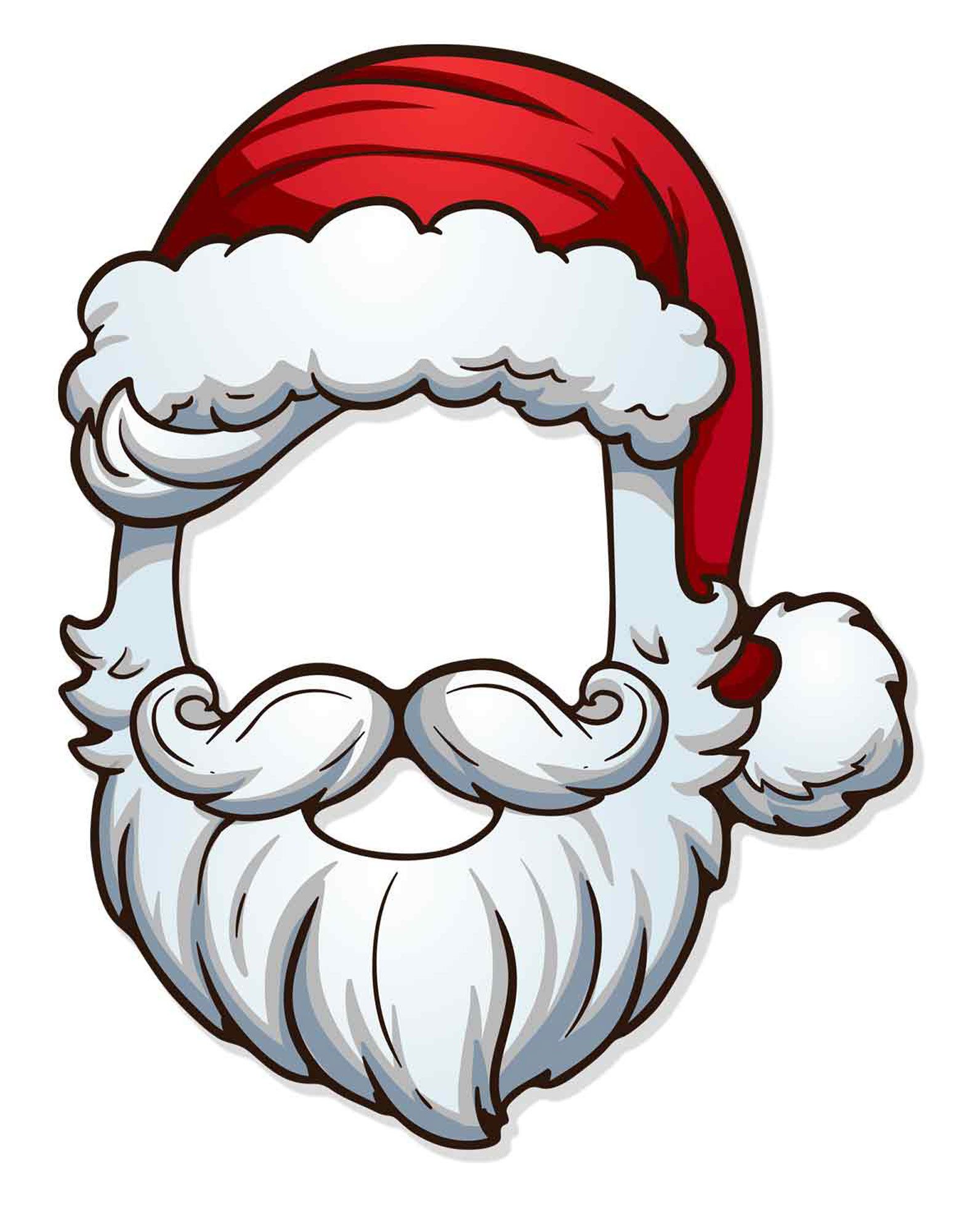 Verkleidungsmaske Weihnachten - Маски - Christmas - Santa