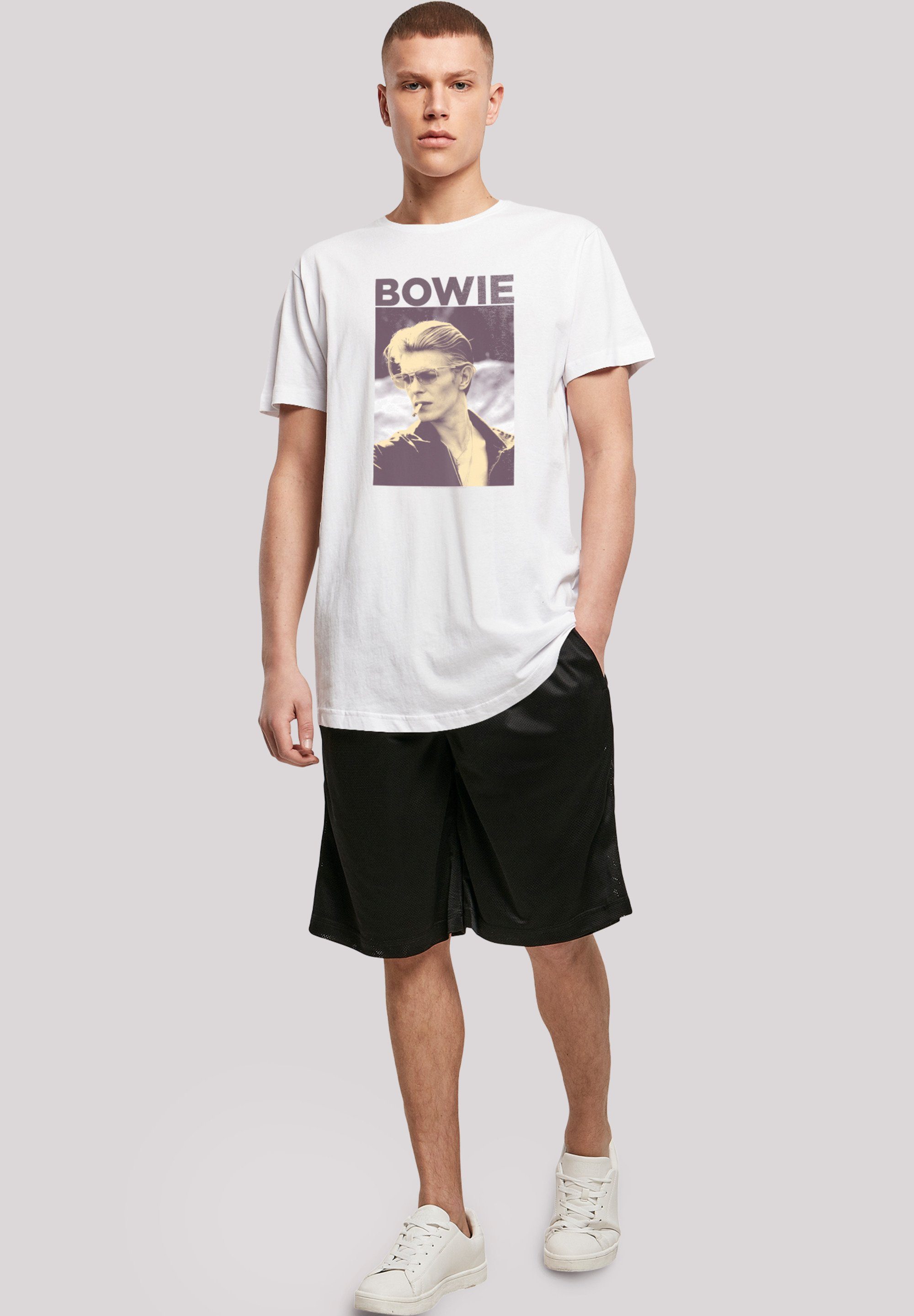 David Smoking Photograph Bowie Print F4NT4STIC T-Shirt