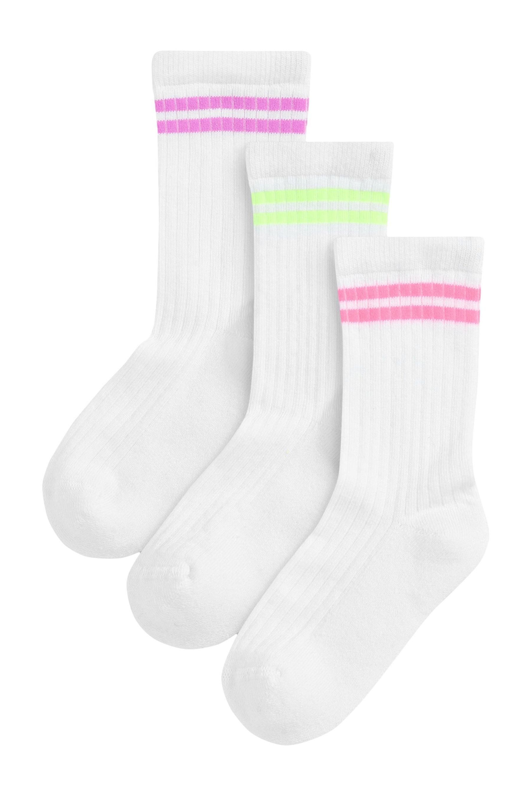 Next Kurzsocken Knöchelsocken mit gepolsterter Sohle, 3er-Pack (3-Paar)