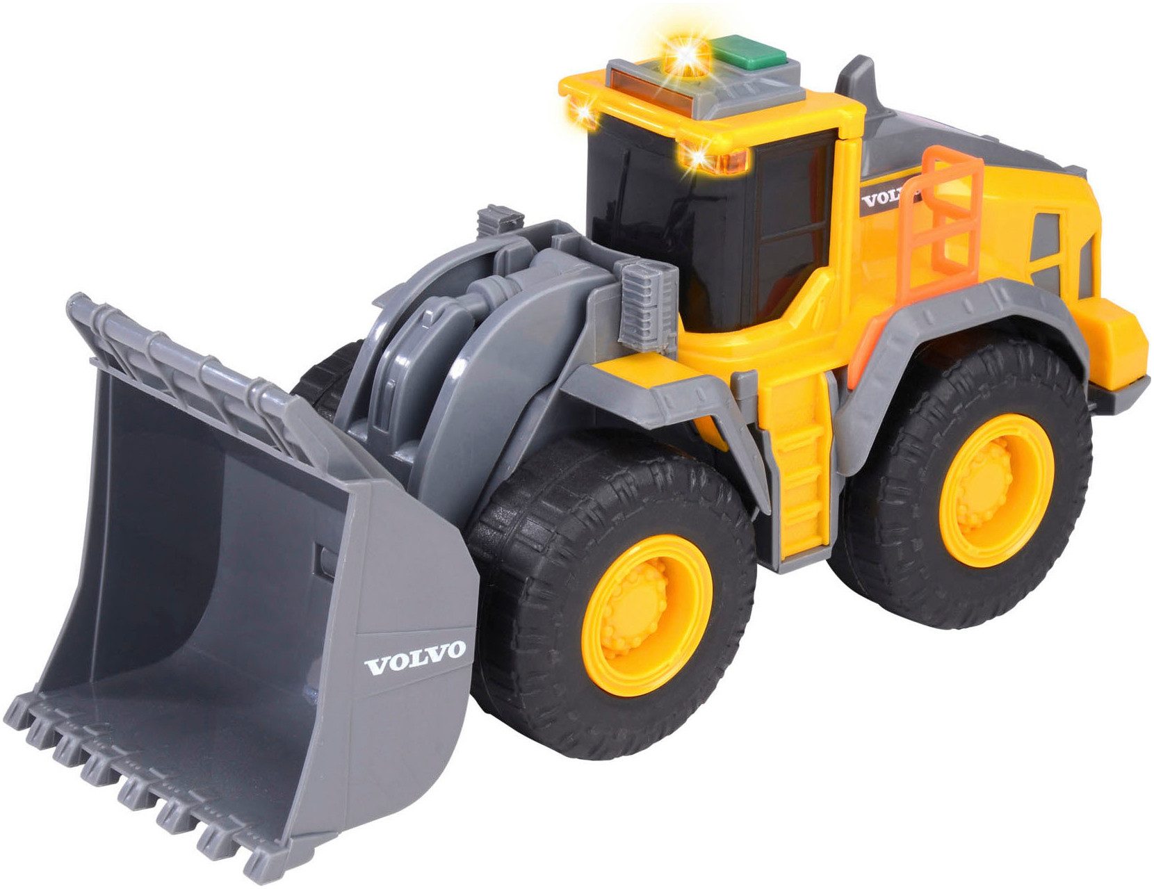 Dickie Toys Spielzeug-Radlader Volvo Wheel Loader, mit Licht und Sound günstig online kaufen