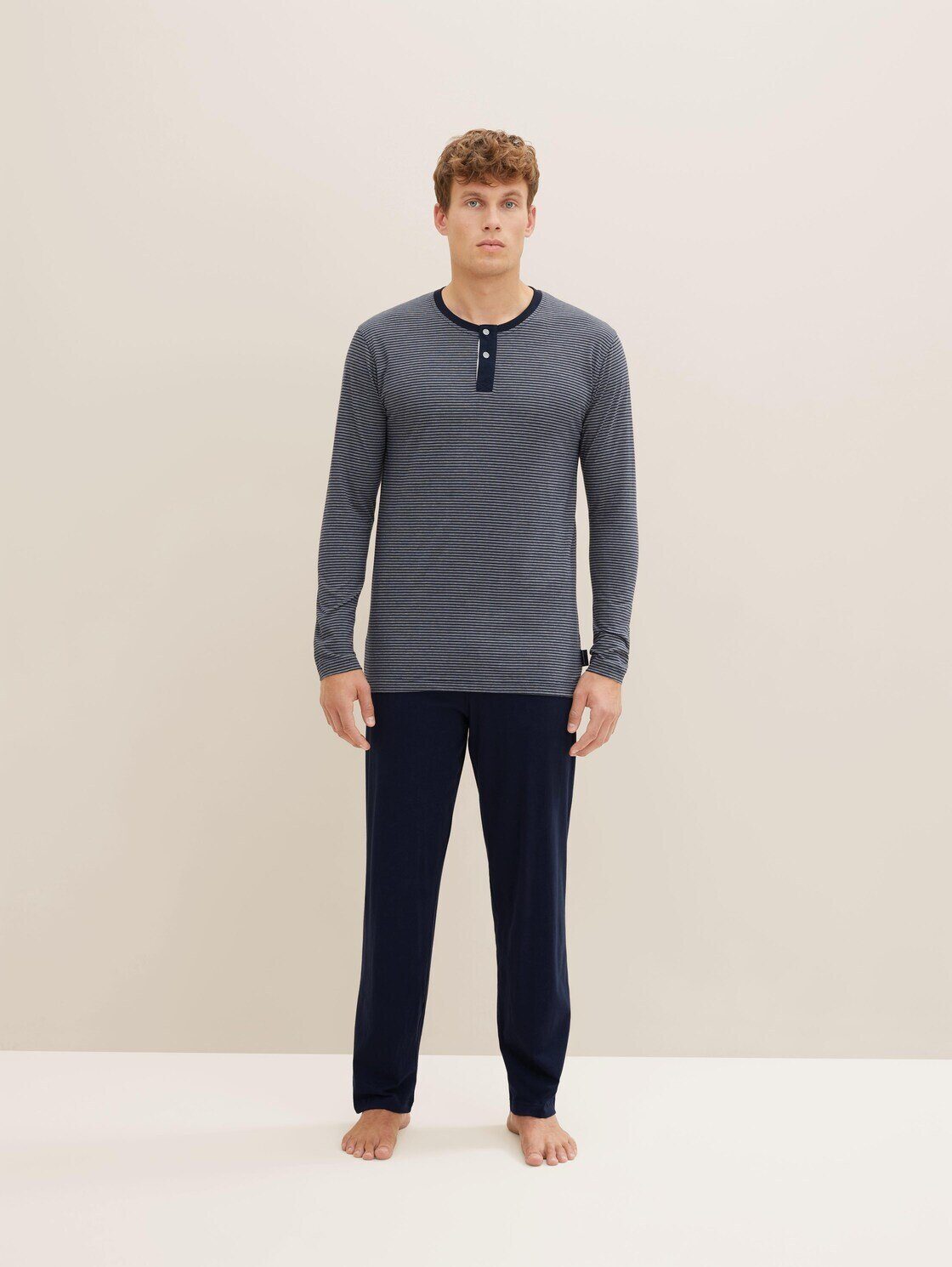 TOM TAILOR Pyjama Pyjama-Set aus Baumwolle günstig online kaufen