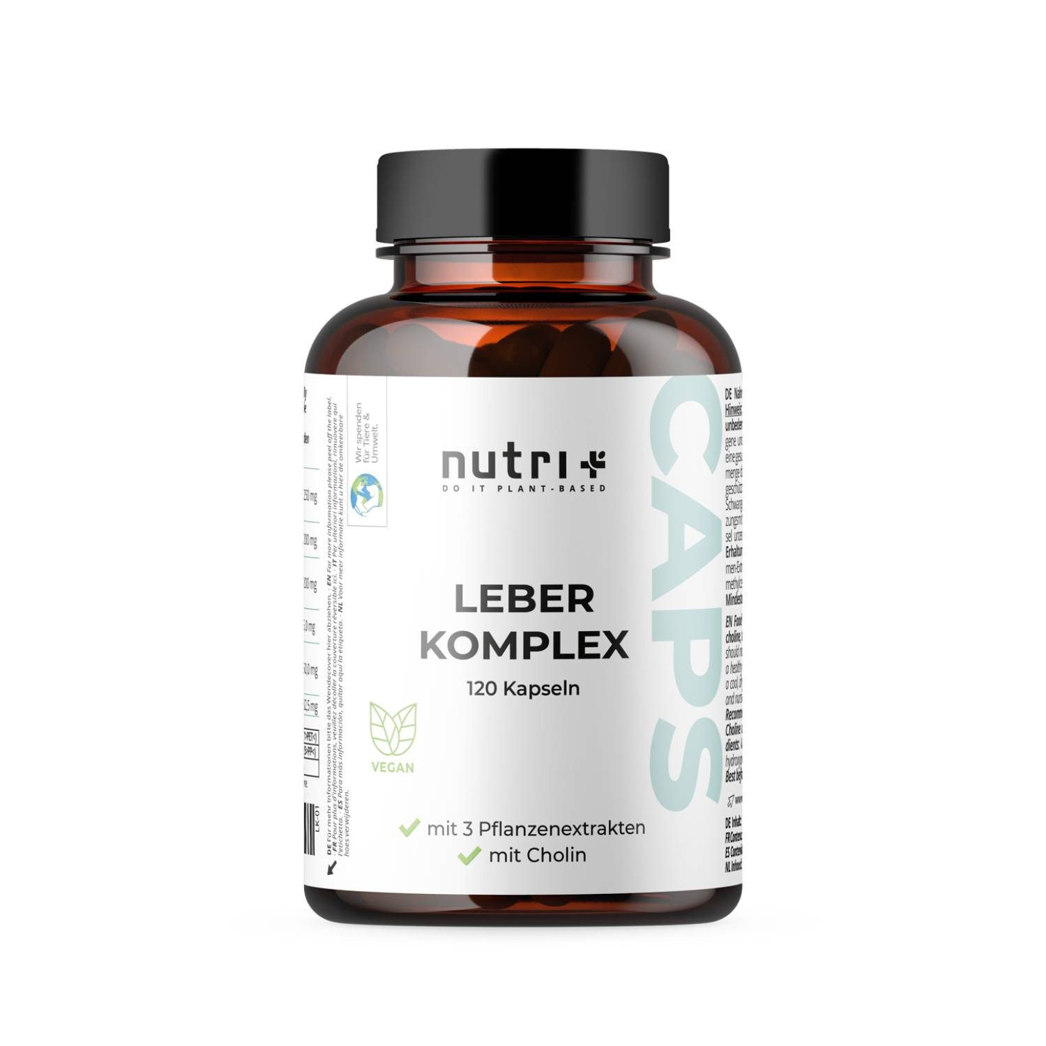 nutri+ Leber Komplex - 120 Kapseln Kapseln