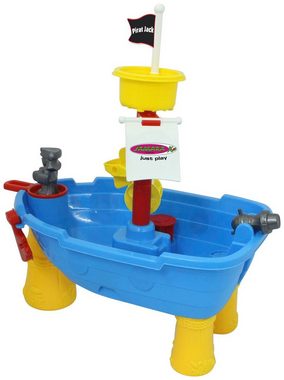 Jamara Wasserspieltisch Pirat Jack, für Kinder ab 2 Jahren, 21-teilig, BxLxH: 13x30x58 cm