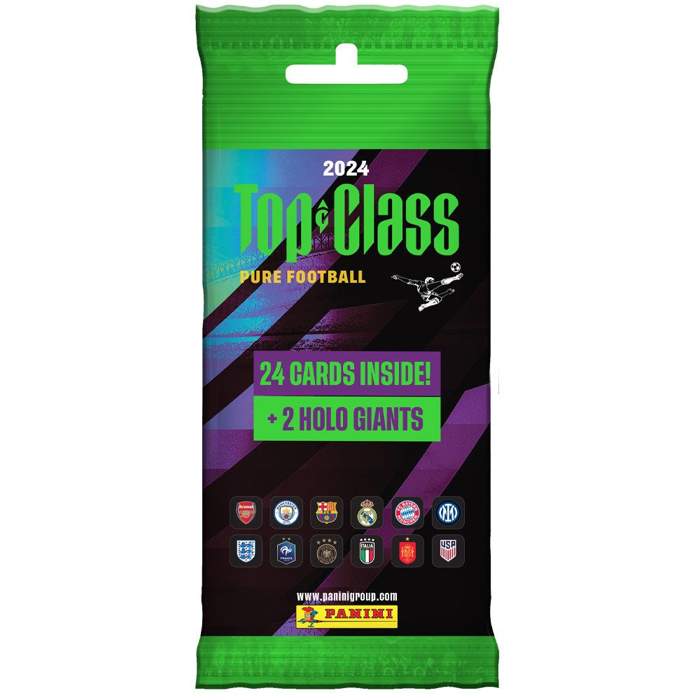 Panini Sammelkarte FIFA Top Class 2024 - Trading Cards - 1 Fat Pack Display (10 Packs)