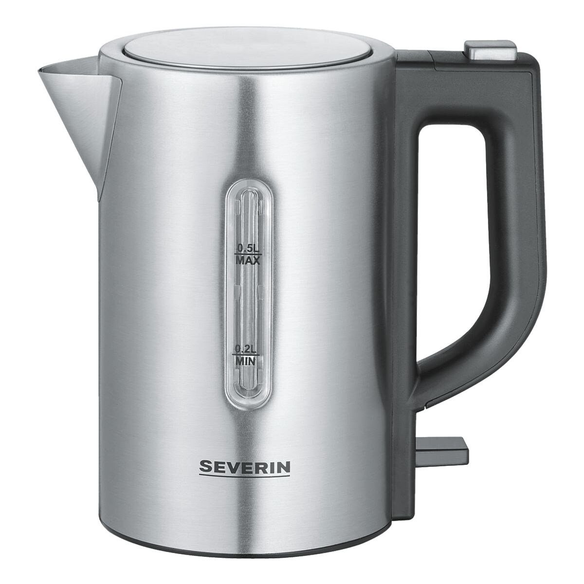 Severin Reise-Wasserkocher WK 3647, 1100 W, mit umschaltbarer Spannung (115 V und 230 V)