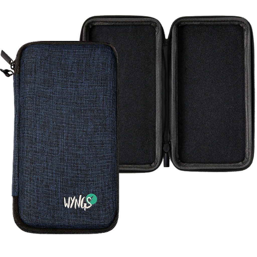 CASIO Taschenrechner fx-82DE CW inkl. Schutztasche Blau & Fachbuch (96 Seiten, DIN A5)