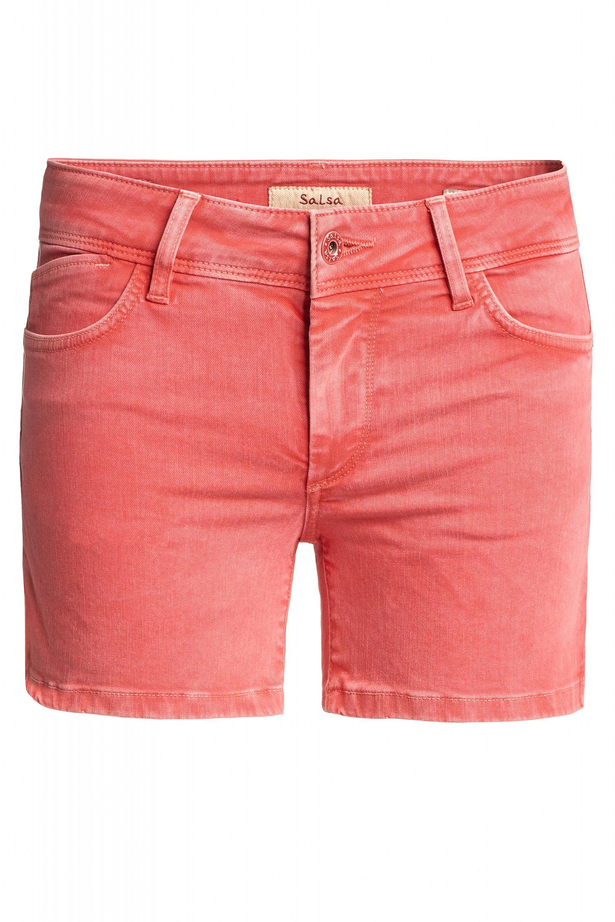 Salsa Stretch-Jeans SALSA JEANS WONDER PUSH UP SHORTS bright pink 125074.6225