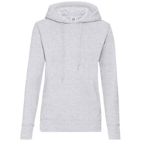 Fruit of the Loom Kapuzensweatshirt Classic Hooded Sweat Lady-Fit