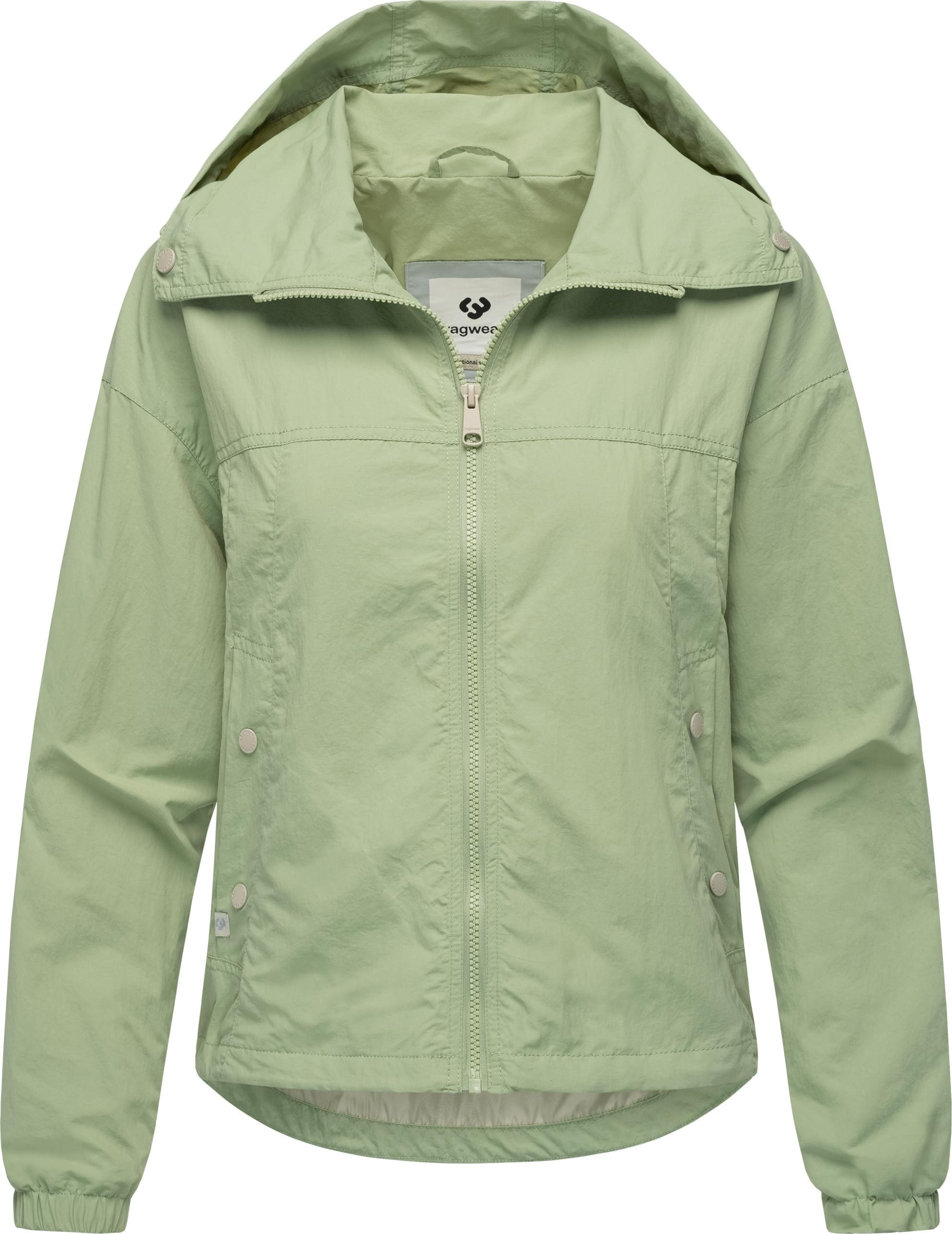 Ragwear Outdoorjacke Cerys kurze Damen Übergangsjacke mit verstaubarer Kapu günstig online kaufen