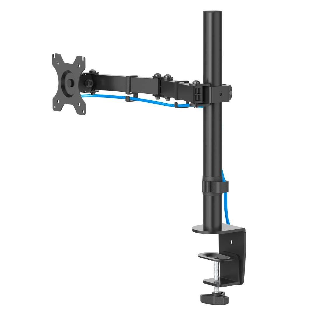 Hama Monitor-Halterung Bildschirm Halterung, ausziehbar, 13"-32" Monitorarm schwenk-/neigbar, (bis 32 Zoll)