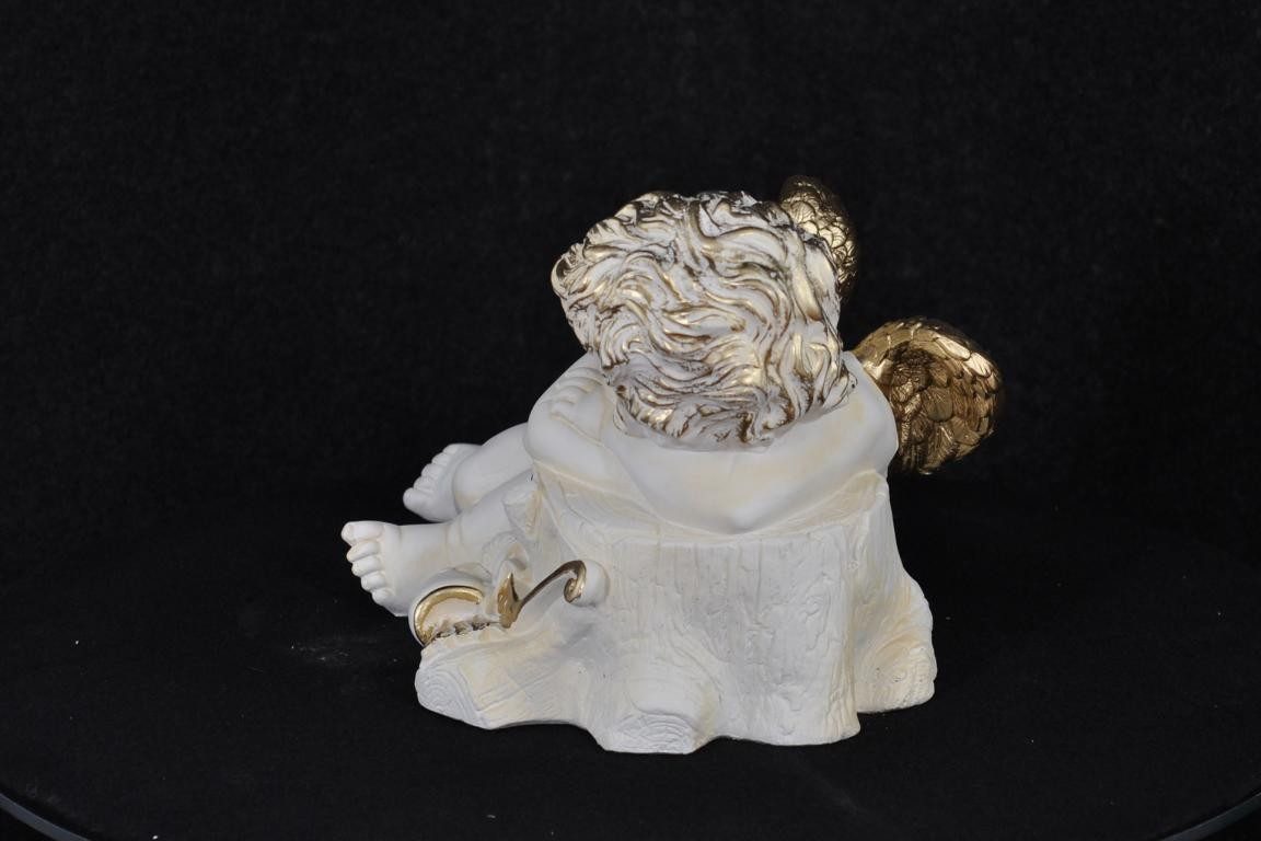 JVmoebel Engelfigur Engel Amor Figur aus hochwertigem Polyresin in elegantem Design, Made in Europa