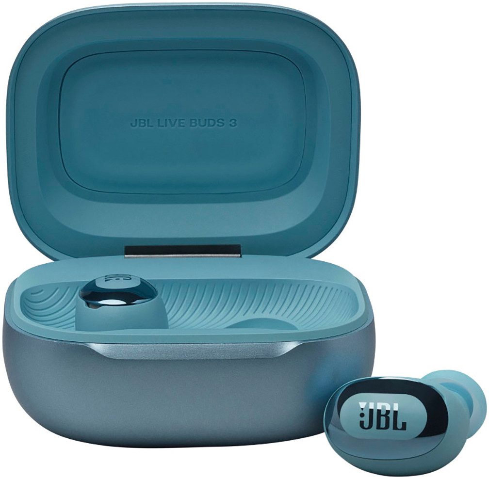 JBL LIVE BUDS 3 wireless In-Ear-Kopfhörer (Adaptive Noise-Cancelling, Hi-Res, Multi-Point-Verbindung, A2DP Bluetooth, True Adaptive Noise Cancelling, IP55, Personi-Fi 3.0)