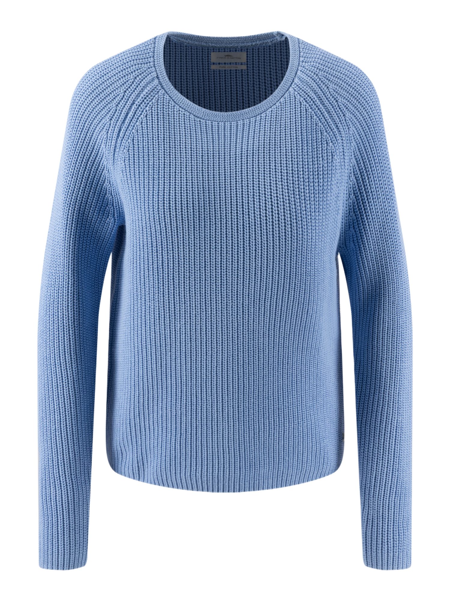 FYNCH-HATTON Strickpullover Casual,Baumwolle,Strukturiert,Rundhals,Langarm,Casual Fit
