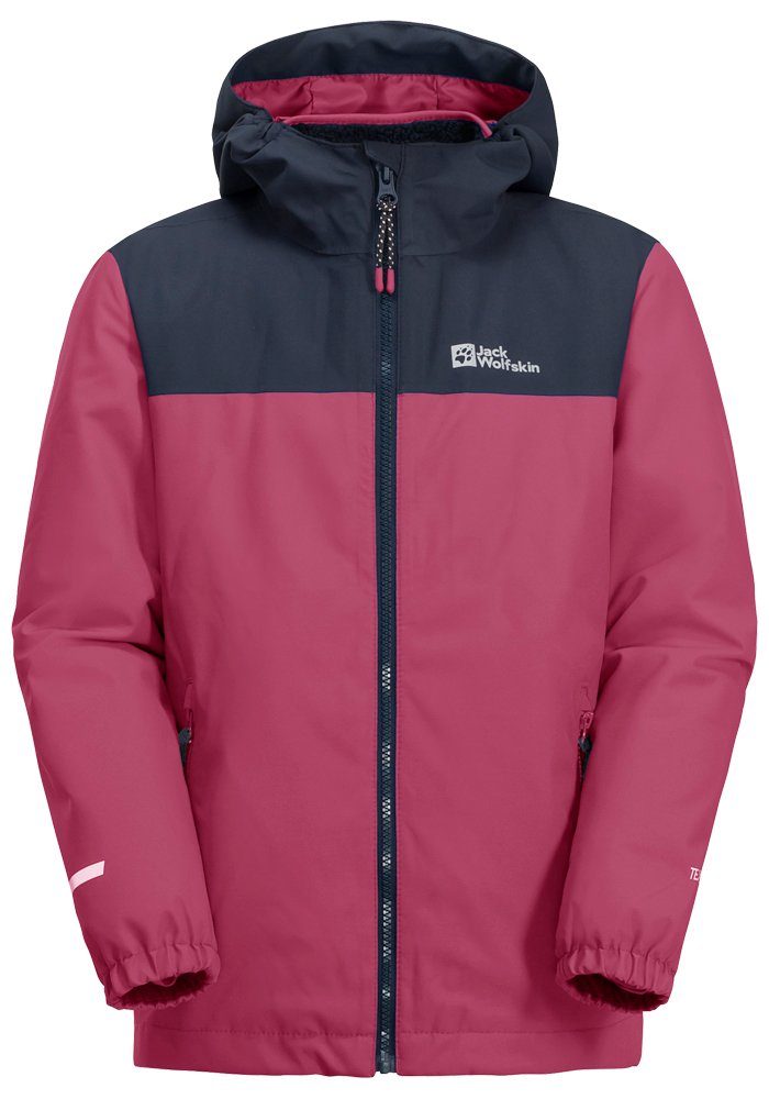 Jack Wolfskin 3-in-1-Funktionsjacke SNOWCURL 3IN1 JACKET K dark-fuchsia