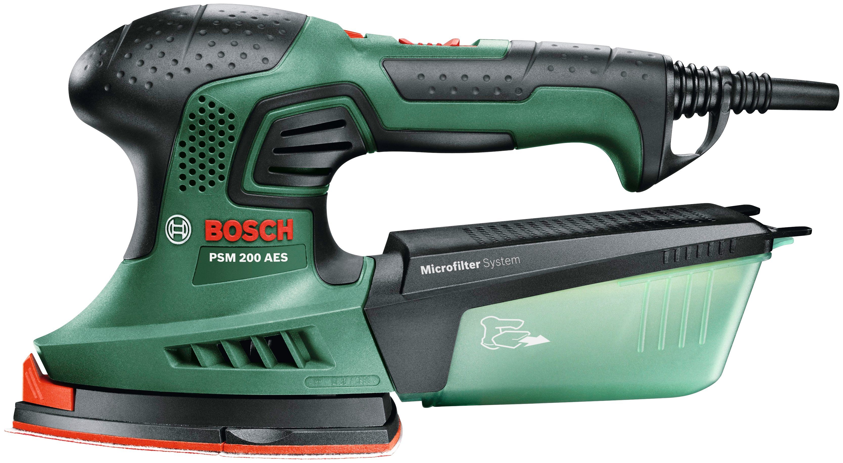 Bosch Home & Garden Multischleifer PSM 200 AES, 26000 U/min