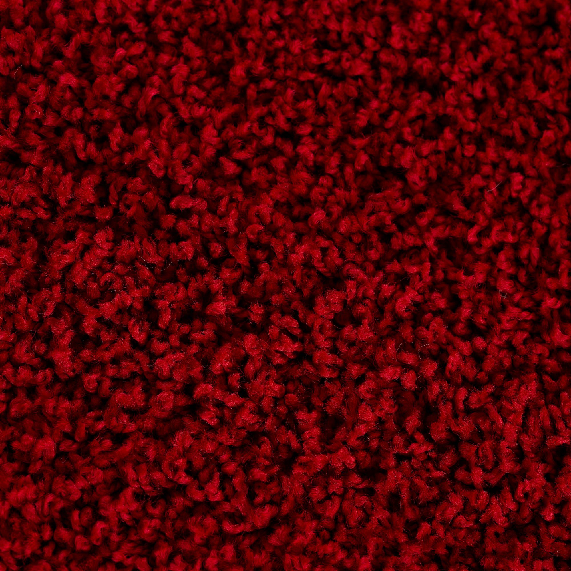 Sanat Hochflor-Teppich LOCA, rund, Höhe: 30 mm, Wohnzimmer, Langflor, Shaggy, Schlafzimmer
