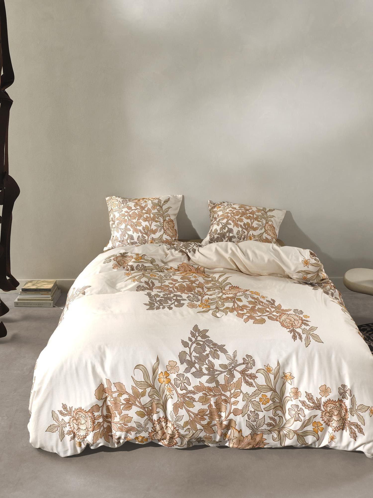 Essenza Bettwäsche Amelie, Satin, 2 teilig, mit floralem Muster