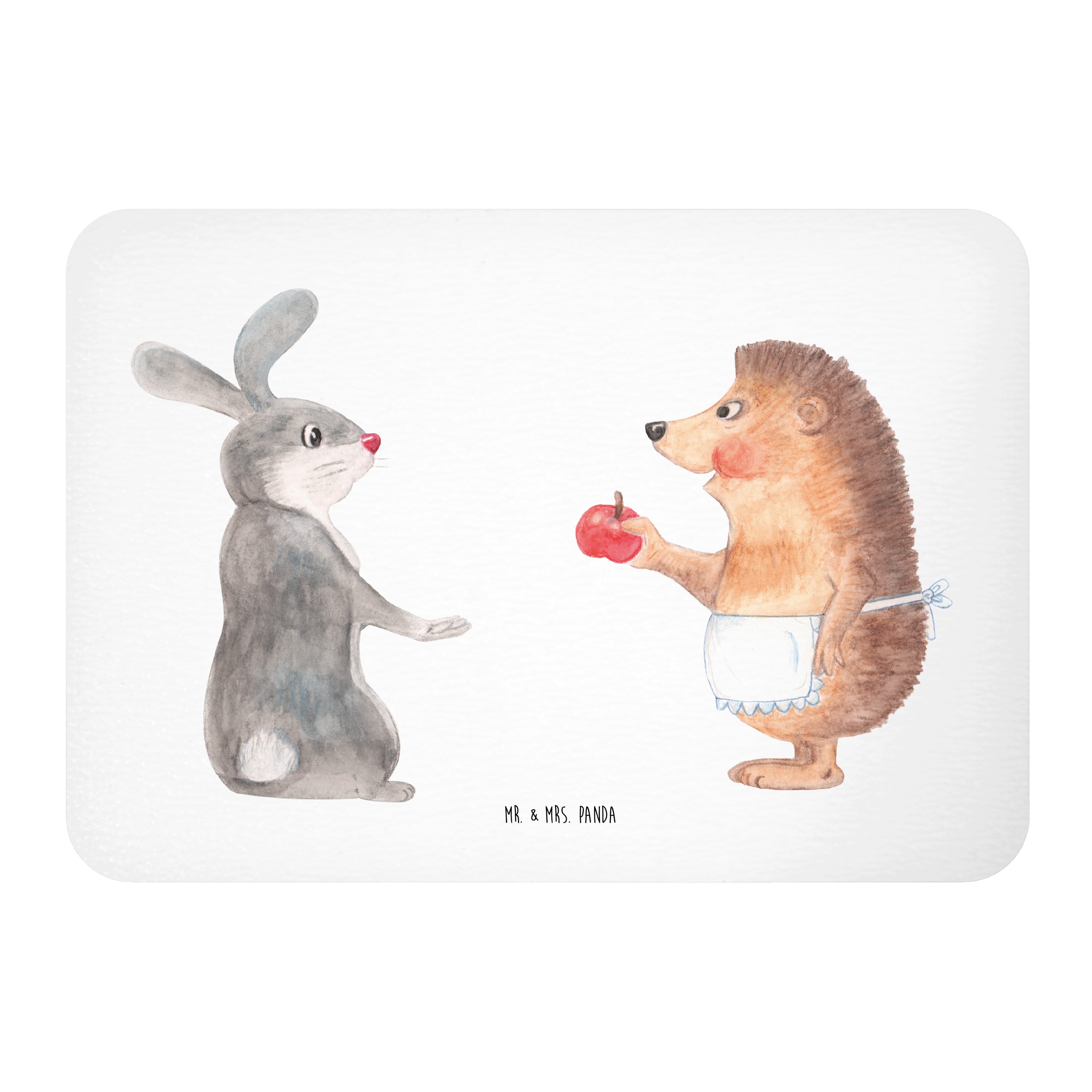 Mr. & Mrs. Panda Magnet Capybara Liebe - Weiß - Geschenk, Herzlich, Gute  Laune, Du bist meins (1-St)