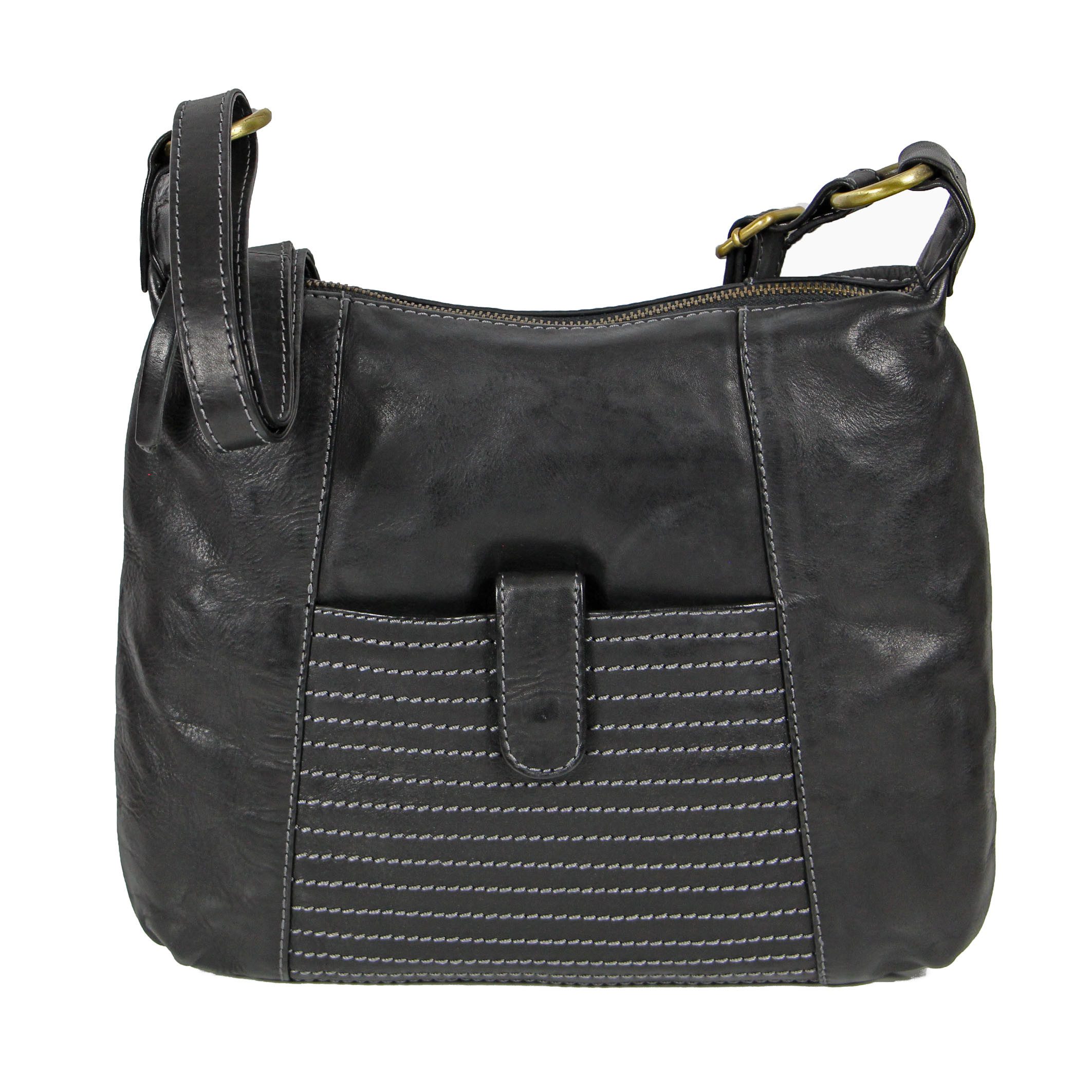Umhängetasche Leder Damen GRACE Ledertasche Schultertasche Handtasche