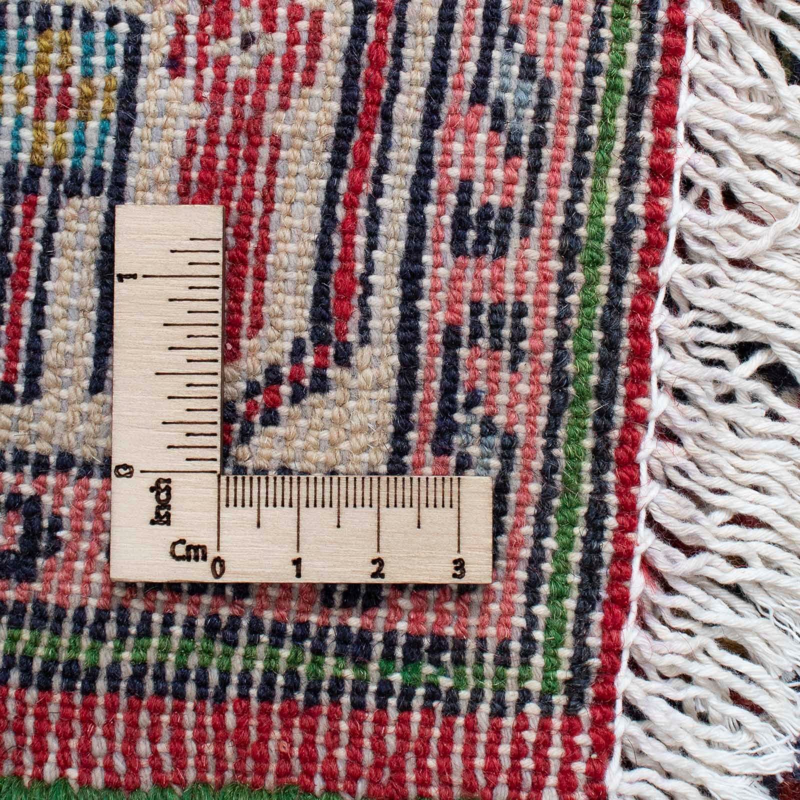 Medaillon rechteckig, mm, 131 83 Wollteppich Handgeknüpft cm, x Höhe: morgenland, 10 Hamadan