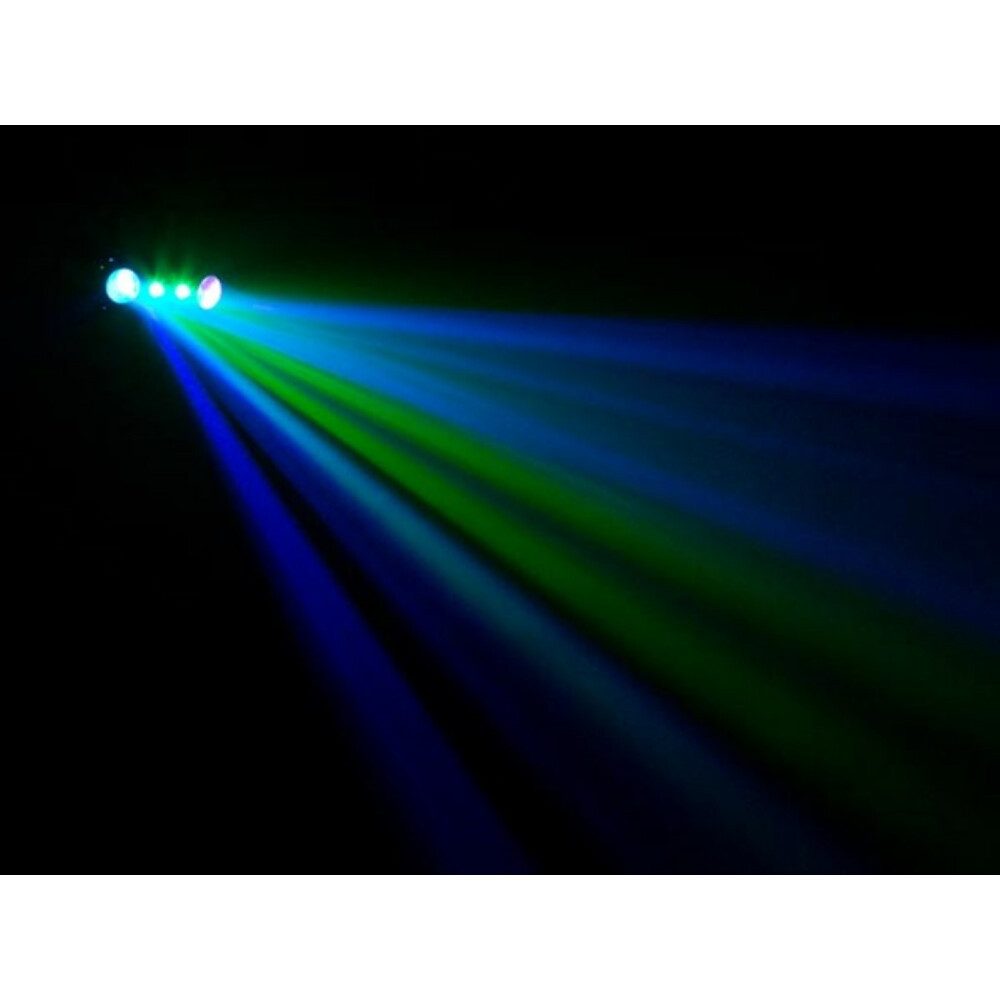 HQ POWER LED Discolicht Dieser kompakte Lichteffekt ist mit 6 RGB-LEDs (1 W) ausgestattet und