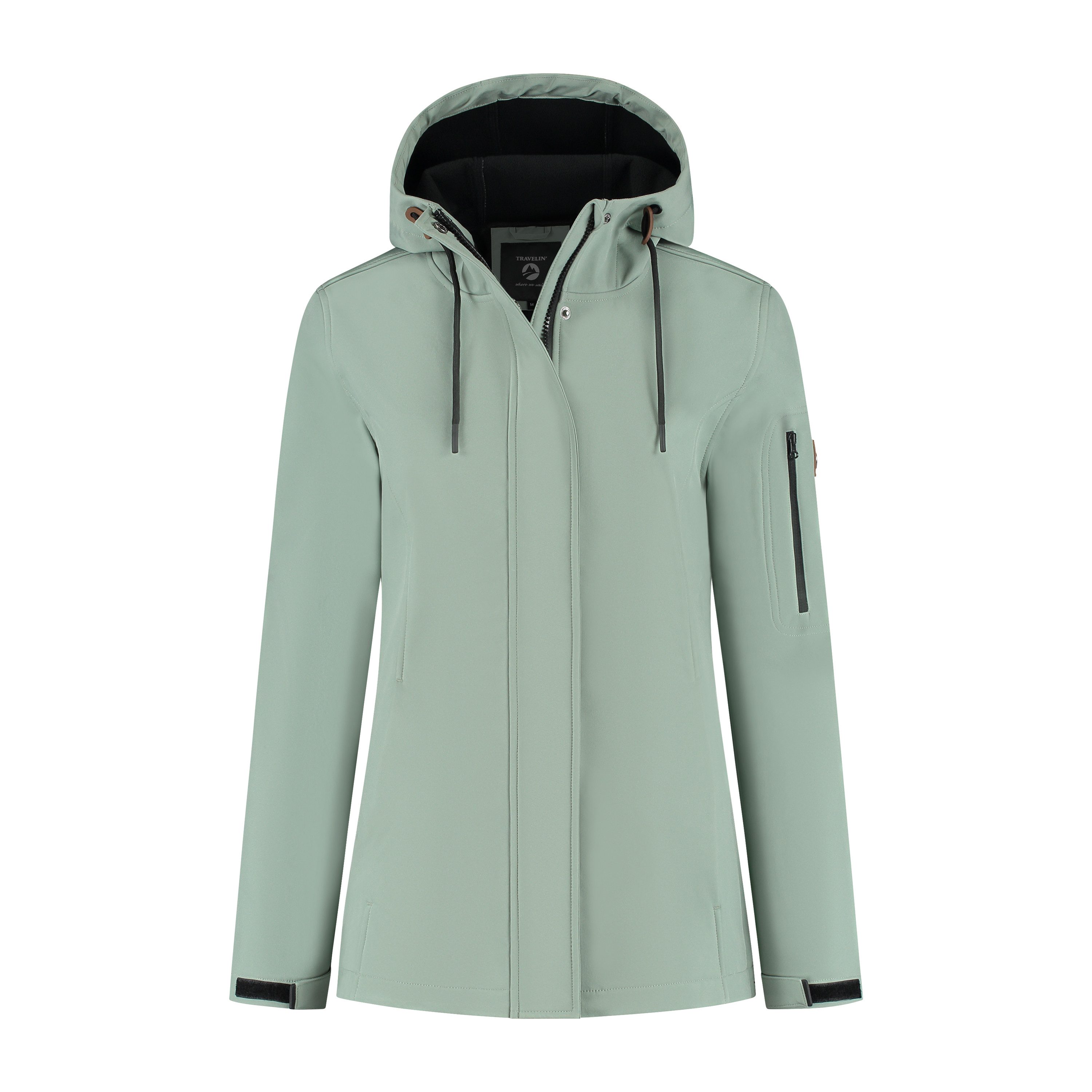 Travelin' Softshelljacke Travelin' Malika Women Green günstig online kaufen