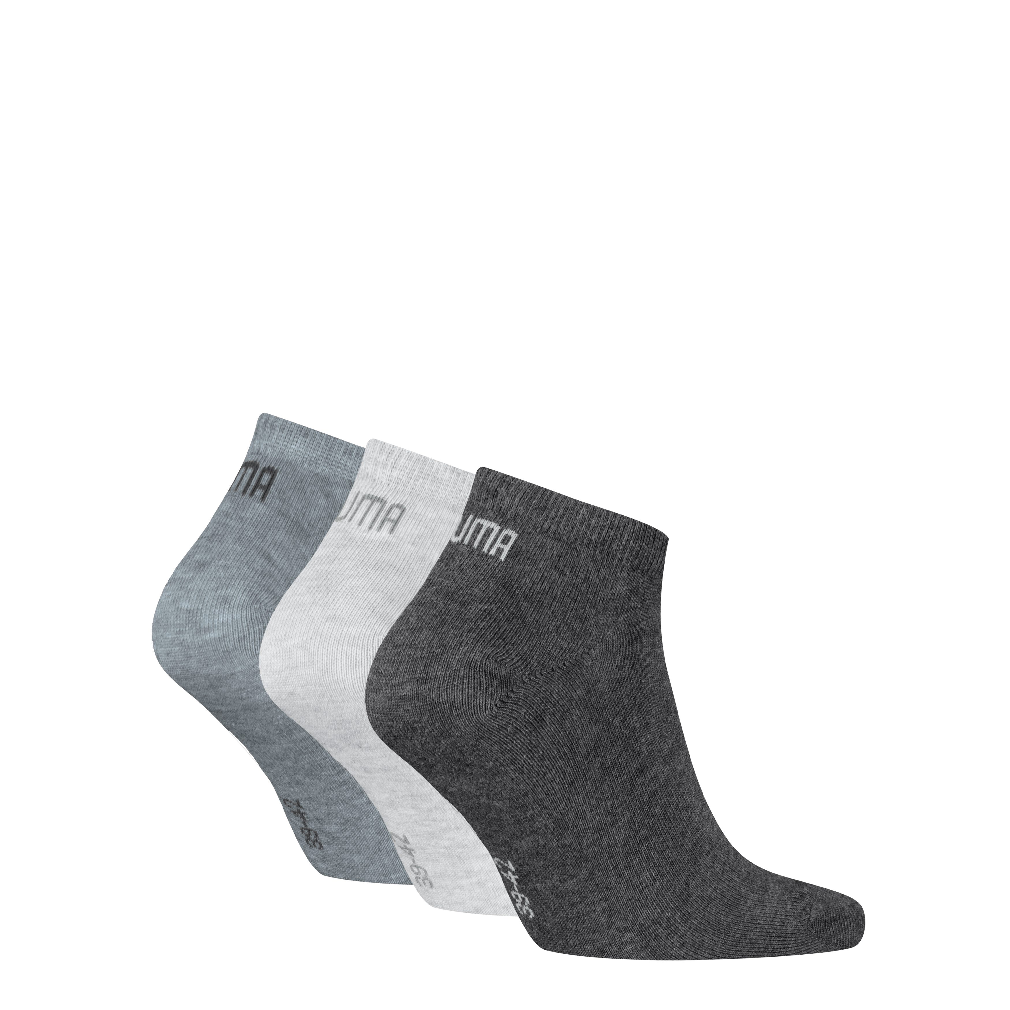 PUMA Sneakersocken PUMA UNISEX SNEAKER PLAIN (3 Paar) mit kleinem Logo