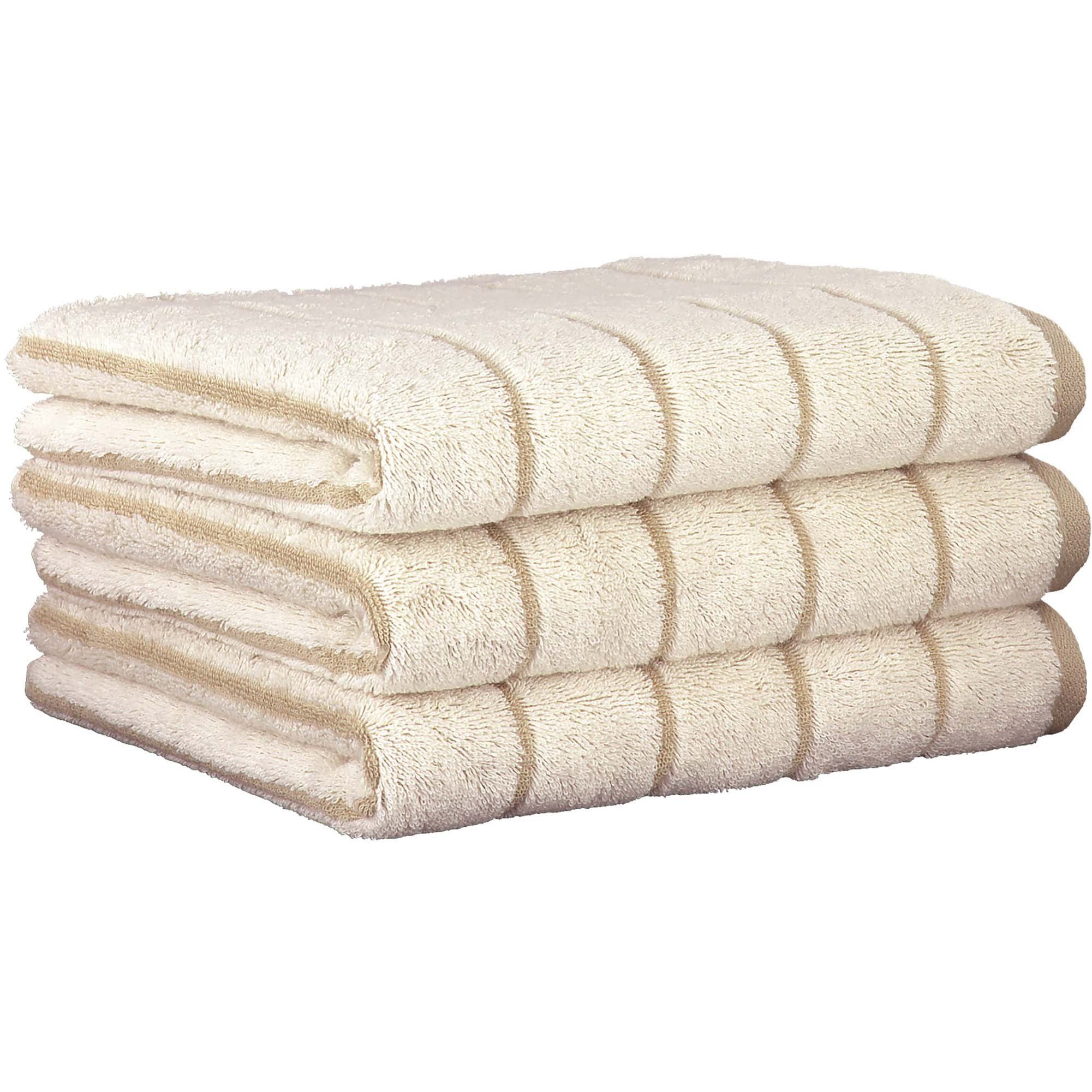 Cawö Handtuch Unisex Handtuch 3er Pack Baumwolle Balance, Frottier (Packung, 3-St)