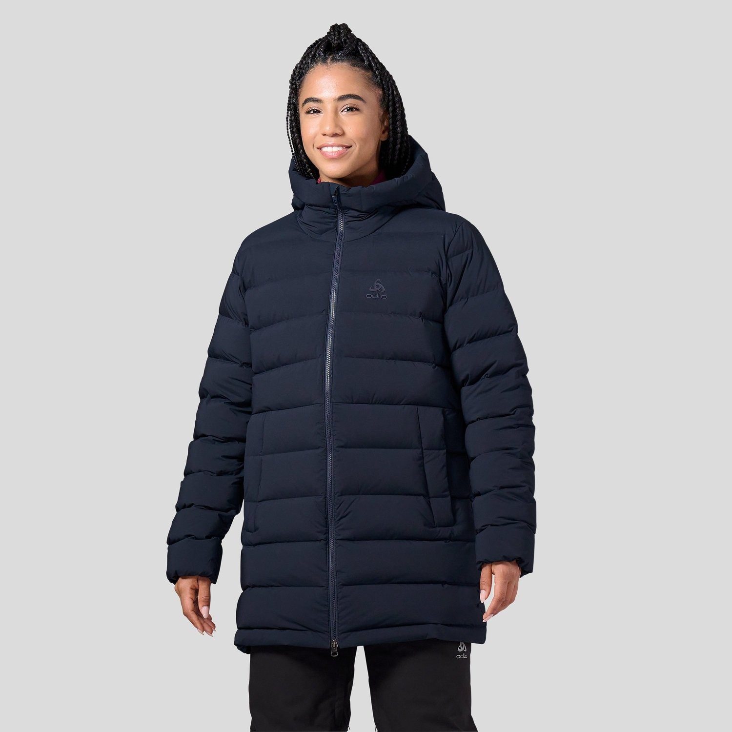 Odlo Wintermantel Ascent N-Thermic Insulated mit Kapuze (wasserabweisend, w günstig online kaufen