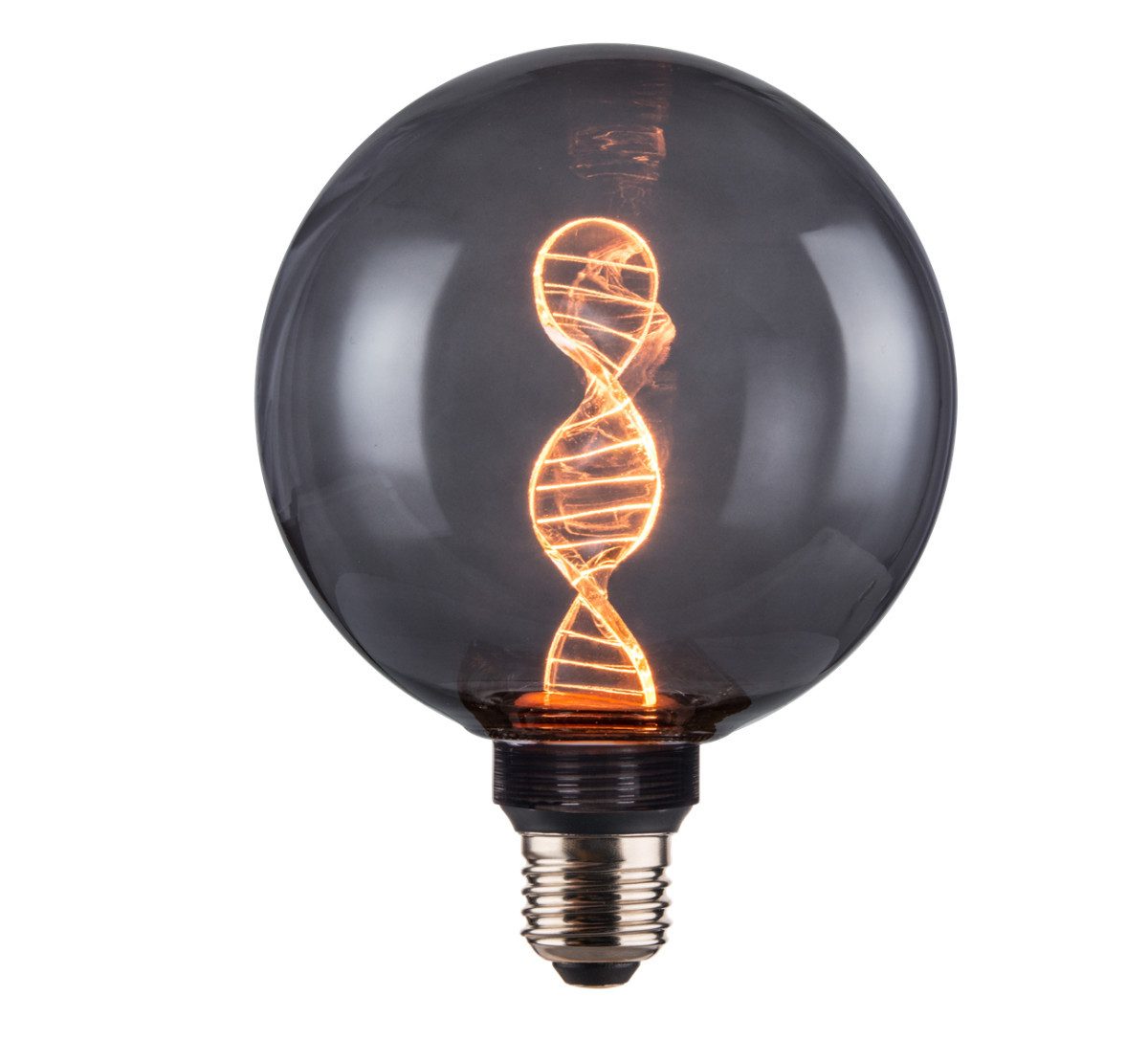 ENOVALITE LED-Leuchtmittel LED Filament Leuchtmittel, 4 W, 120 lm, warmweiß, dimmbar, E27, Warmweiß