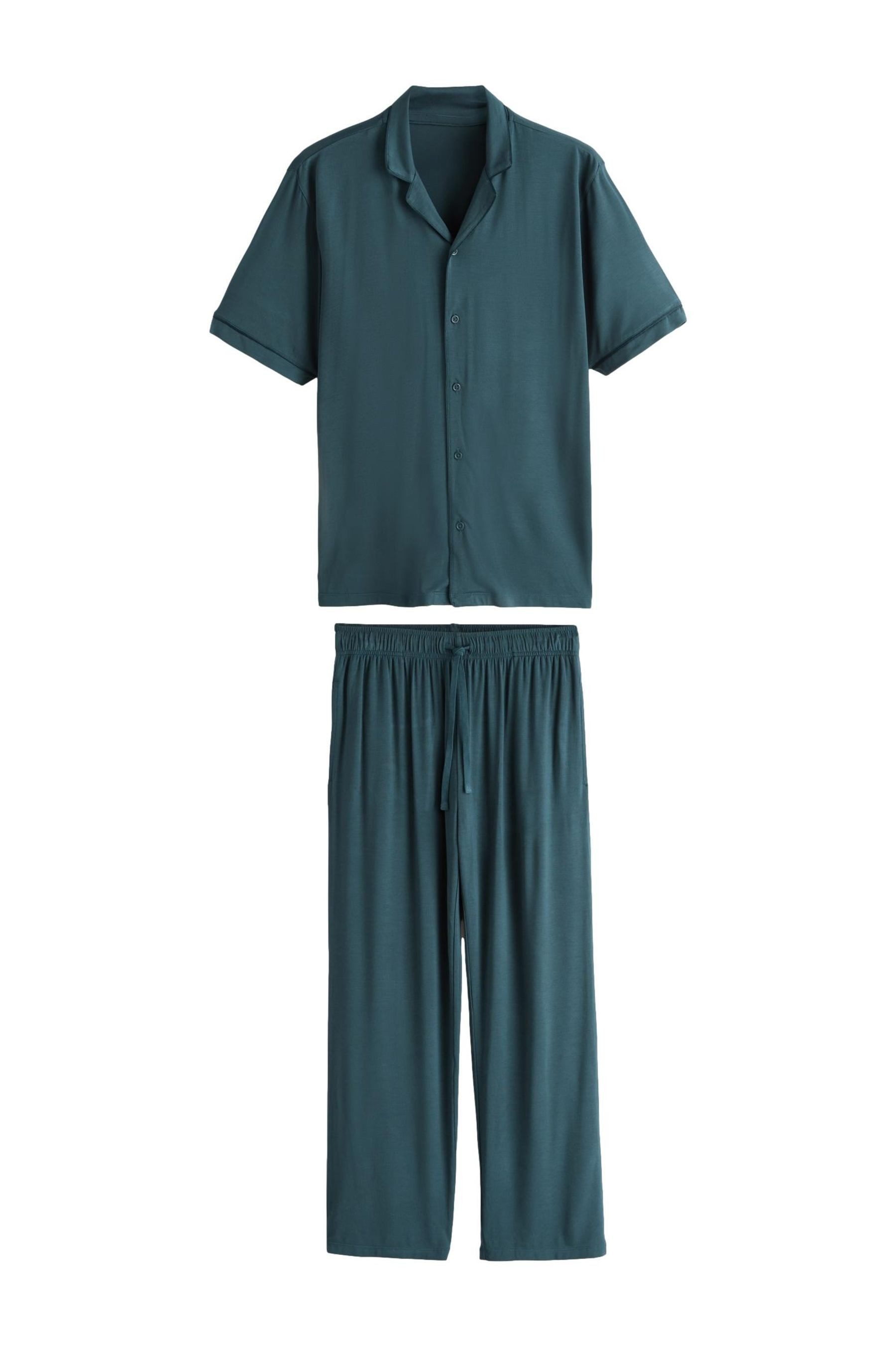 Pyjama Kurzärmeliger Schlafanzug aus Modalgemisch