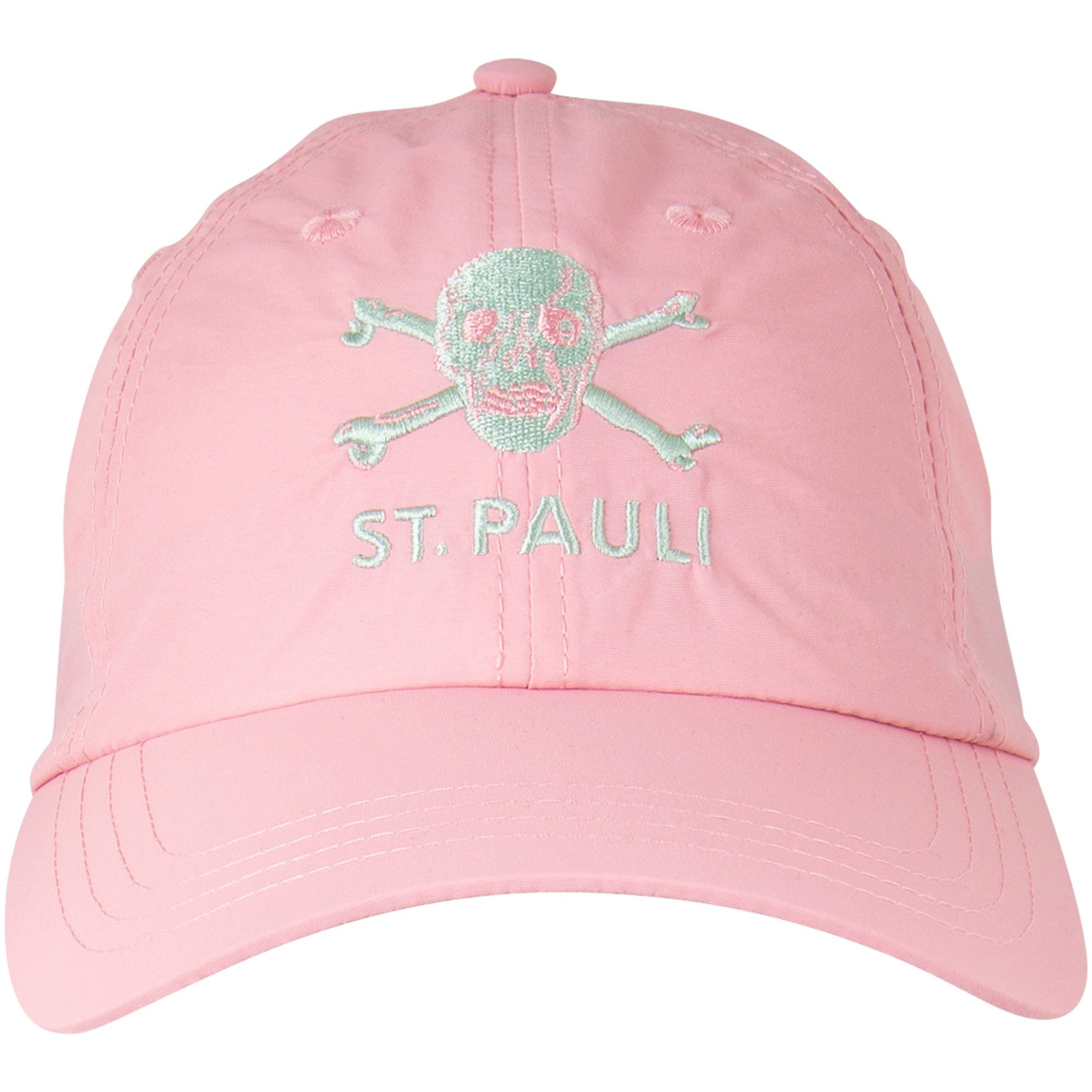 FC St. Pauli Baseball Cap FC St. Pauli - Cap Ice Cream Totenkopf Größenverstellbar - pink