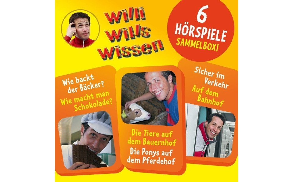 Hörspiel-CD Willi wills wissen - Sammelbox, Audio-CD