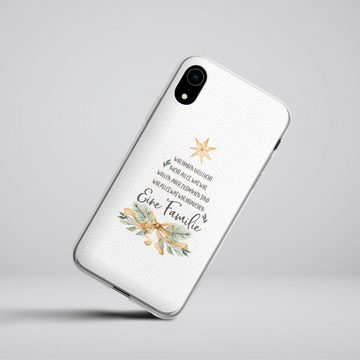 DeinDesign Handyhülle Eine Familie, Apple iPhone Xr Silikon Hülle Bumper Case Handy Schutzhülle