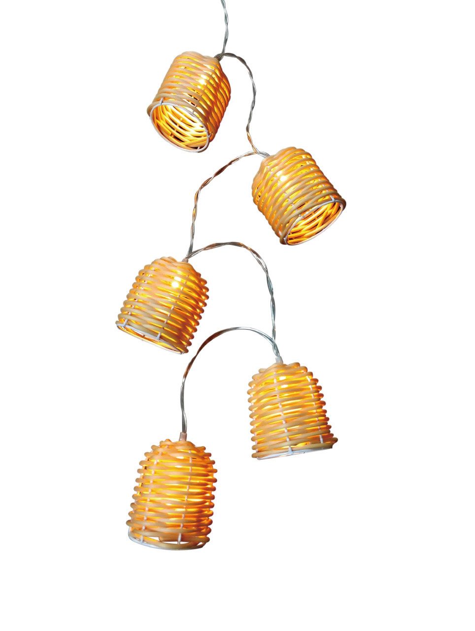 LED-Lichterkette TrendLine Ball-Lichterkette Kunststoff 135 cm L