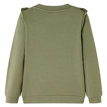 vidaXL Sweatshirt Kinder-Sweatshirt Khaki 128