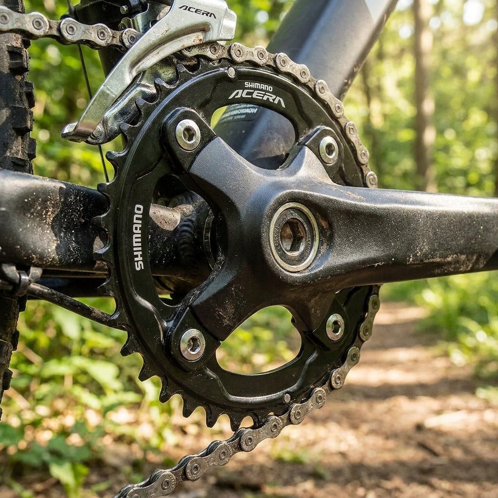 Kettenschaltung SHIMANO Kettenblatt ACERA FC-M361 32 Zähne - präziser Antrieb für zuve