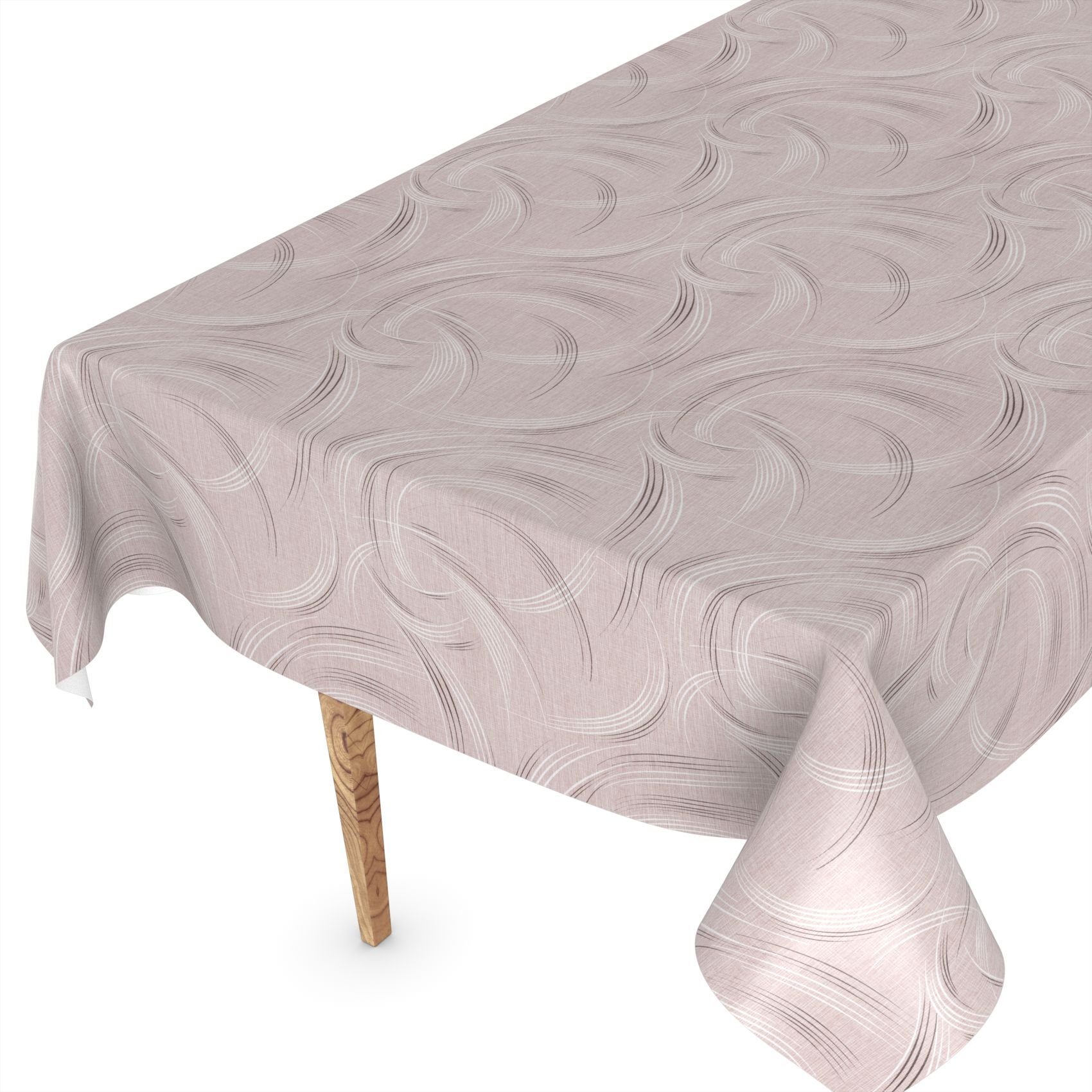 ANRO Tischdecke Wachstuchtischdecke Gartentischdecke Wachstischdecke (Einze günstig online kaufen