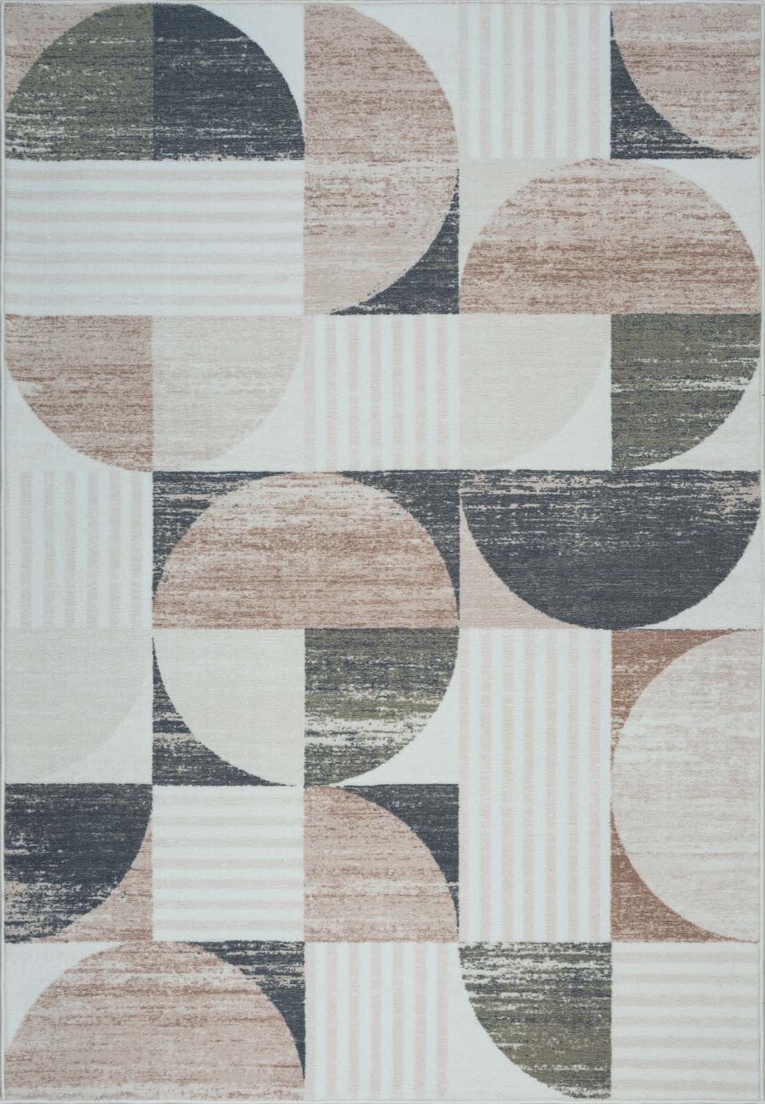 TaraCarpet Teppich Kurzflorteppich TaraCarpet Empire Retromuster absolut Mo günstig online kaufen