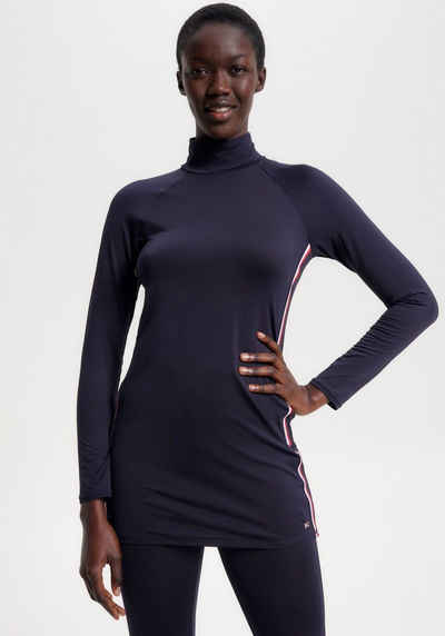 Tommy Hilfiger Swimwear Badekleid LS TOP für Schwimmen