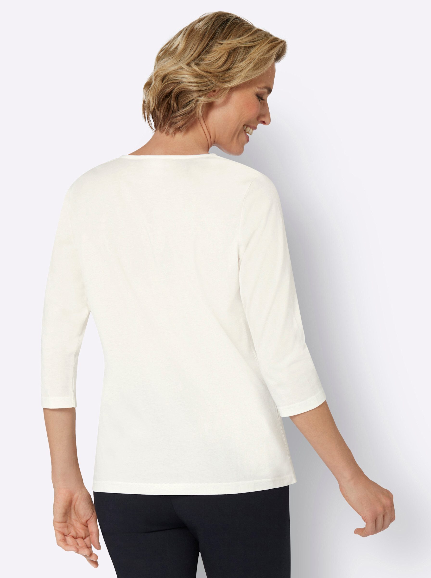 Sieh an! T-Shirt 3/4-Arm-Shirt günstig online kaufen