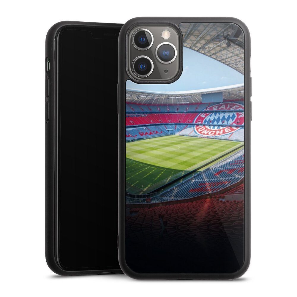 DeinDesign Handyhülle »FC Bayern München FCB Stadion Stadion FC Bayern -  Color«, Apple iPhone 11 Pro Gallery Case Glas Hülle