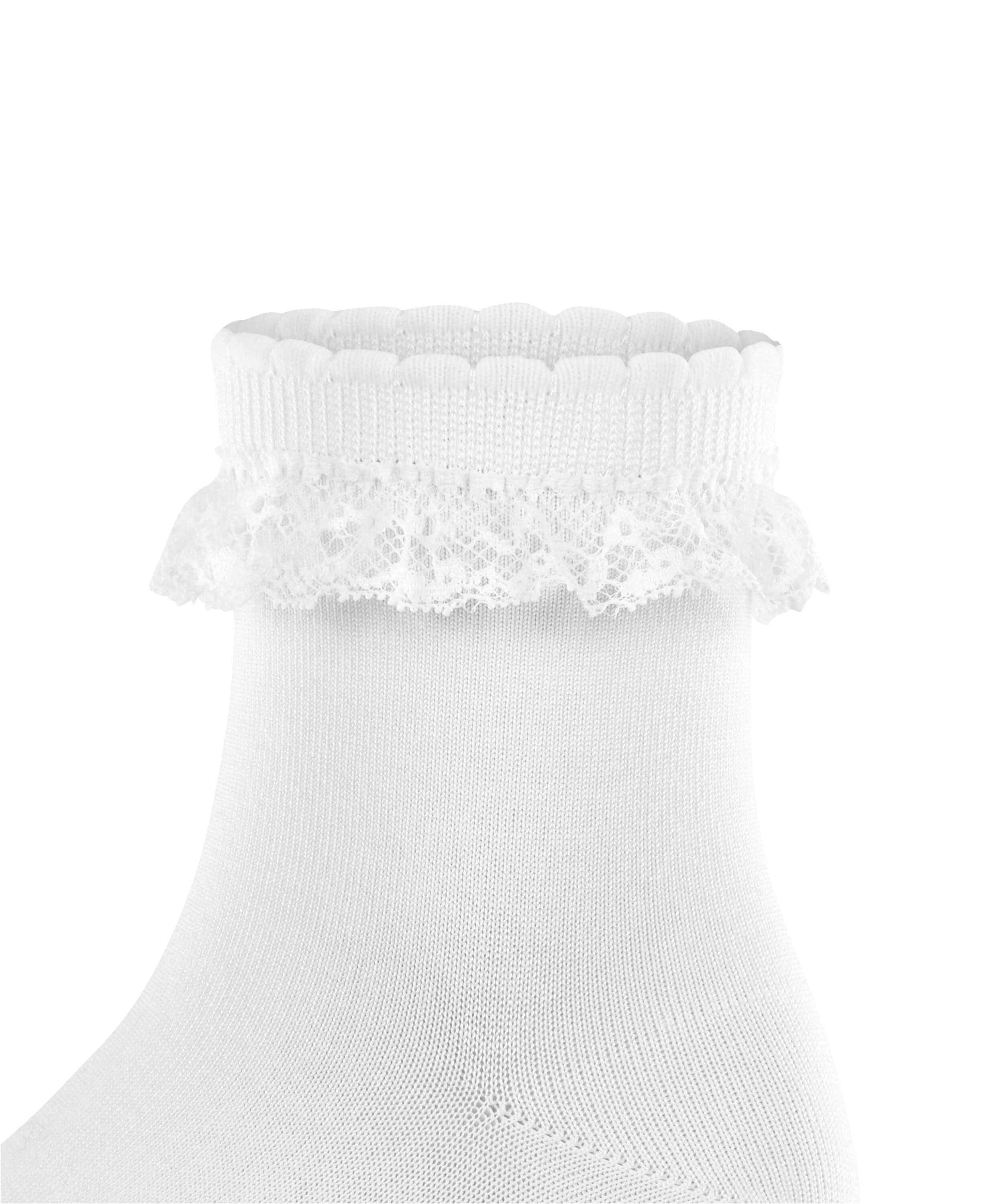 white Romantic (1-Paar) Lace (2000) Socken FALKE