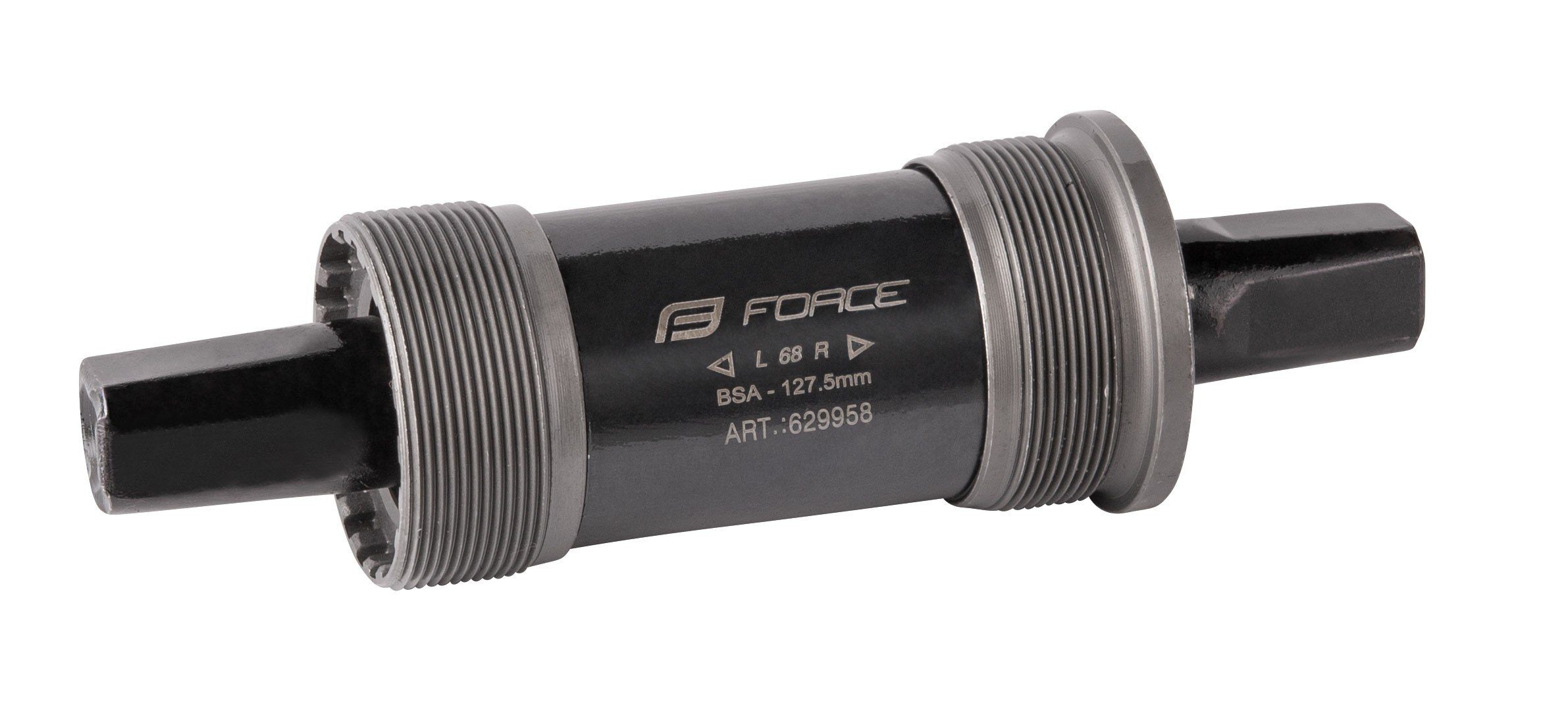 FORCE Fahrradkurbel Tretlager FORCE ECO 127,5 BSA Fe Schalen+Fe Körper