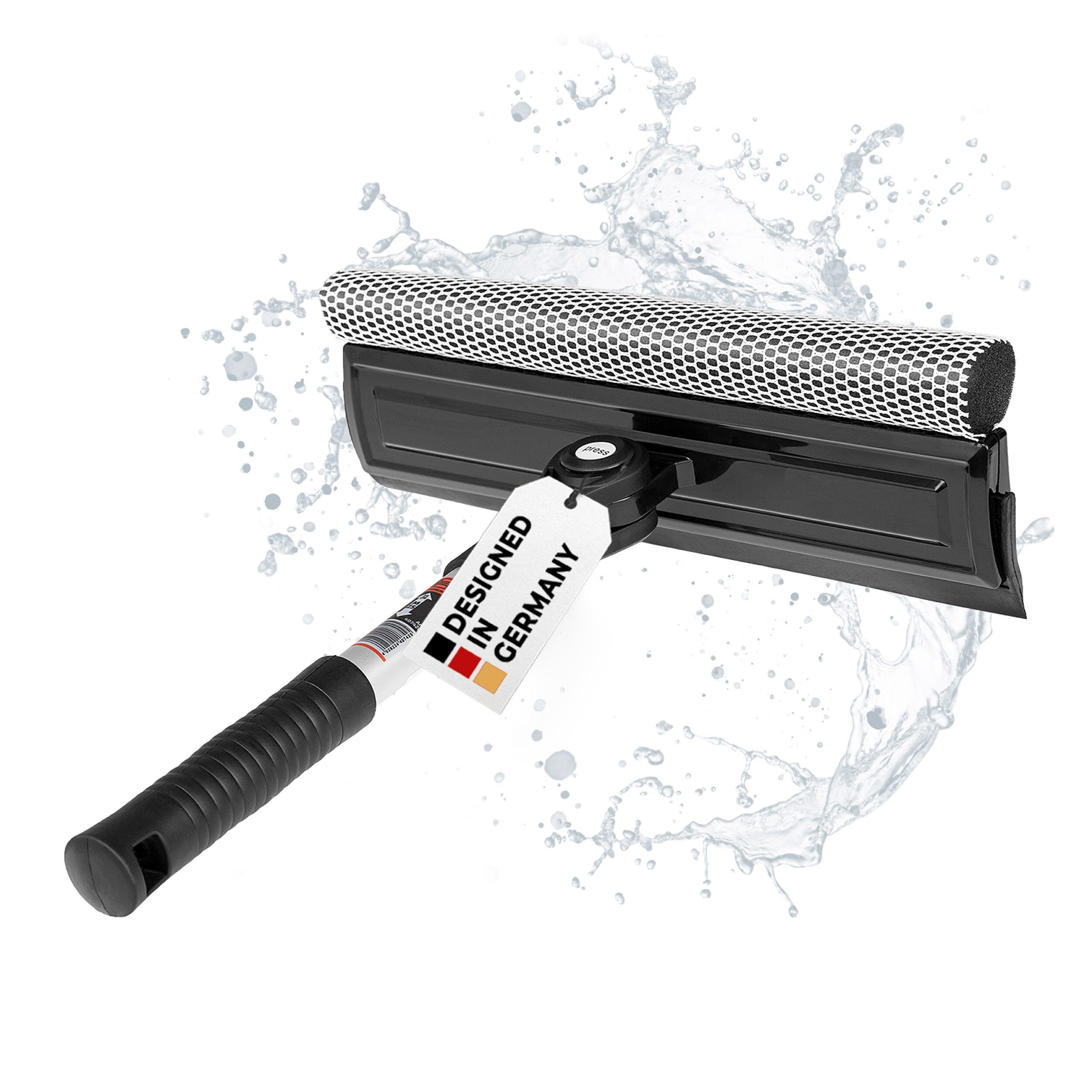 Autowaschbürste Auto Scheibenreiniger 25cm Aluminium klappbar Breite 25cm KFZ LKW